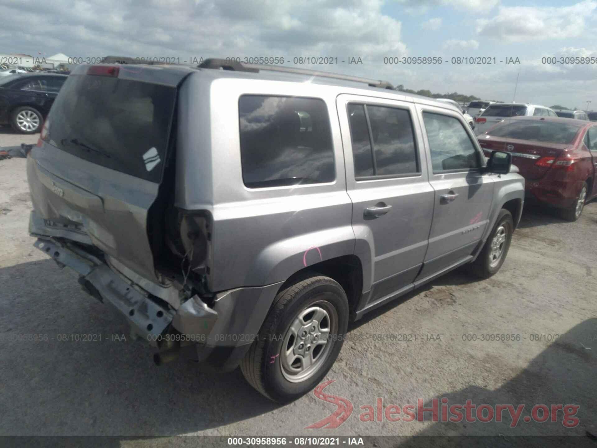 1C4NJPBA3GD687527 2016 JEEP PATRIOT