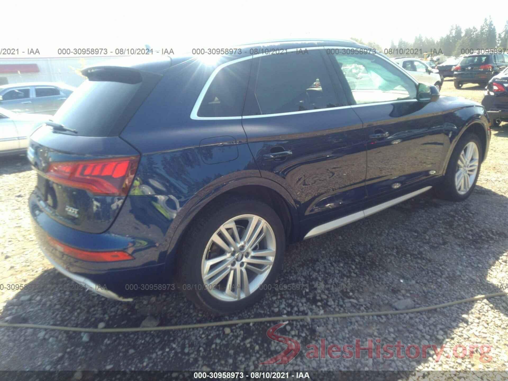 WA1CNAFY0J2005197 2018 AUDI Q5