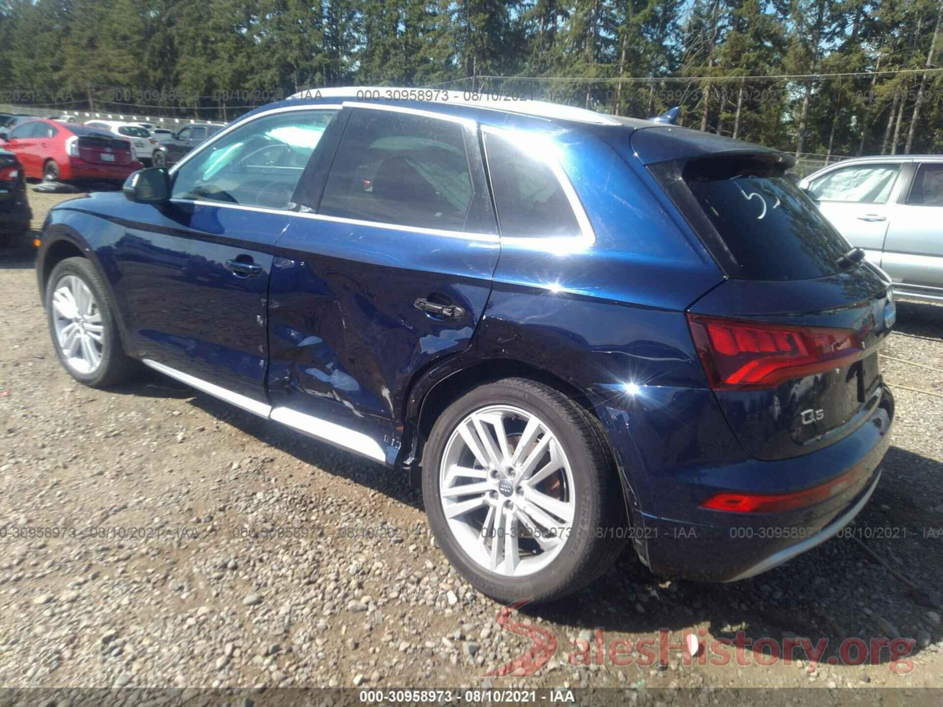 WA1CNAFY0J2005197 2018 AUDI Q5