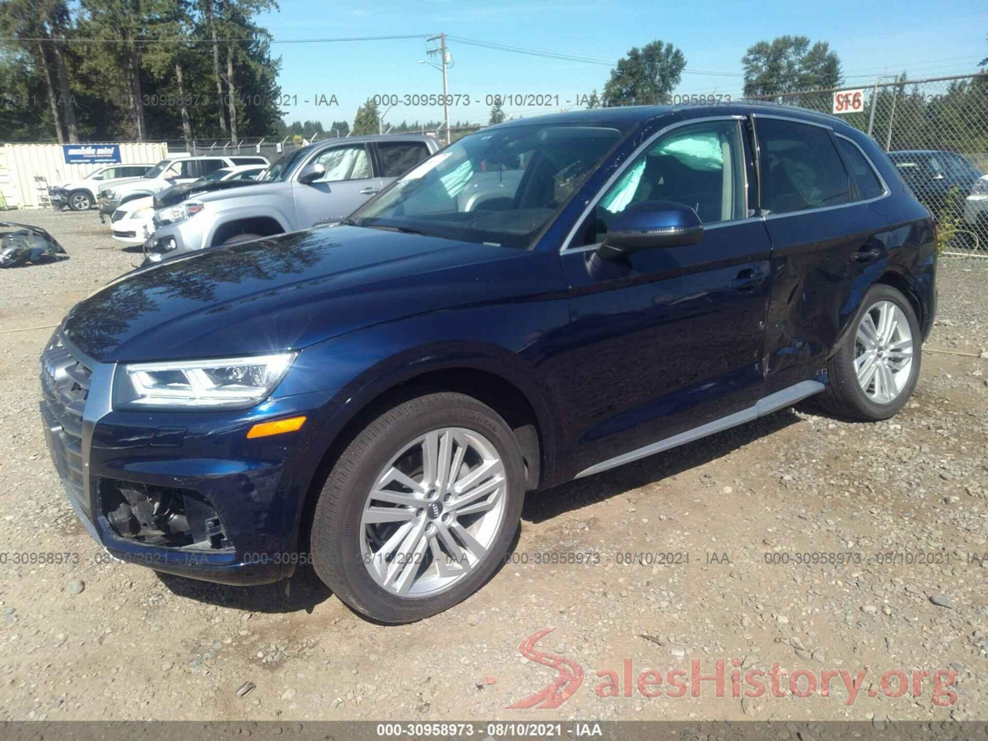 WA1CNAFY0J2005197 2018 AUDI Q5