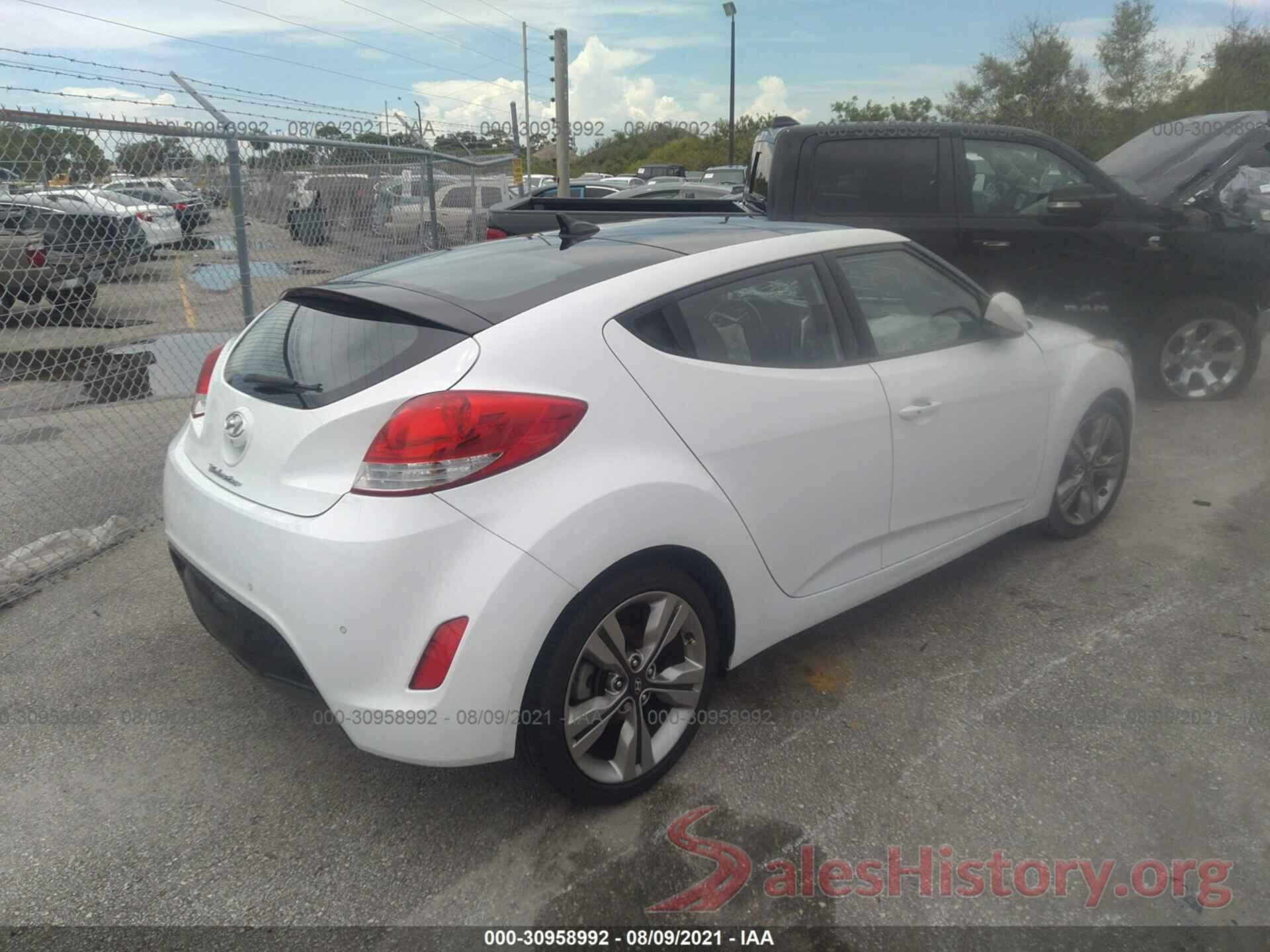 KMHTC6AD8GU297557 2016 HYUNDAI VELOSTER