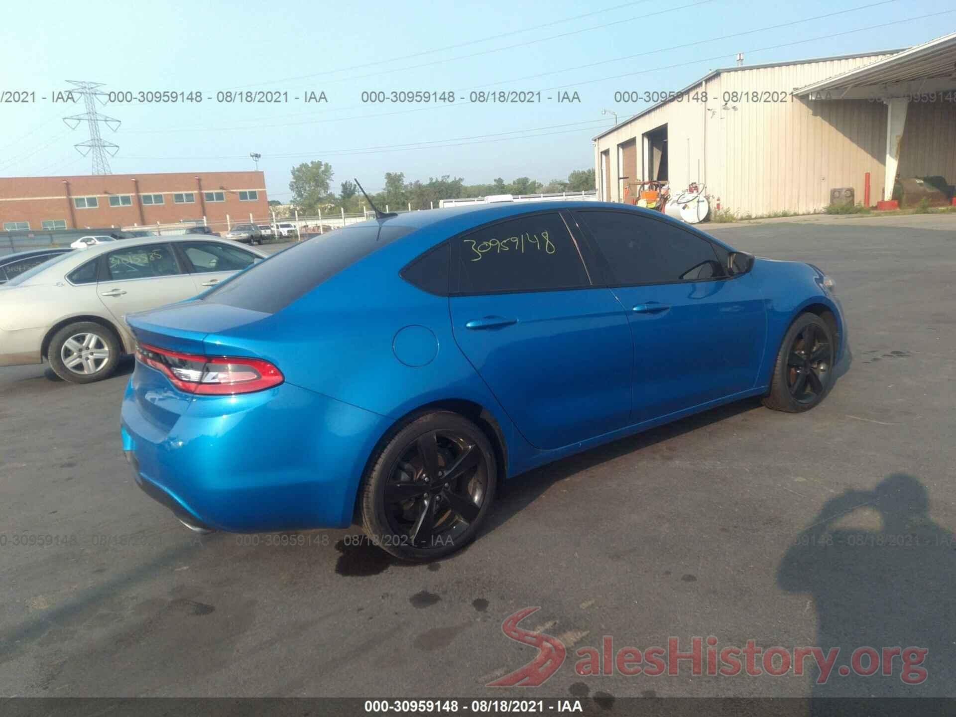 1C3CDFBB1GD637005 2016 DODGE DART