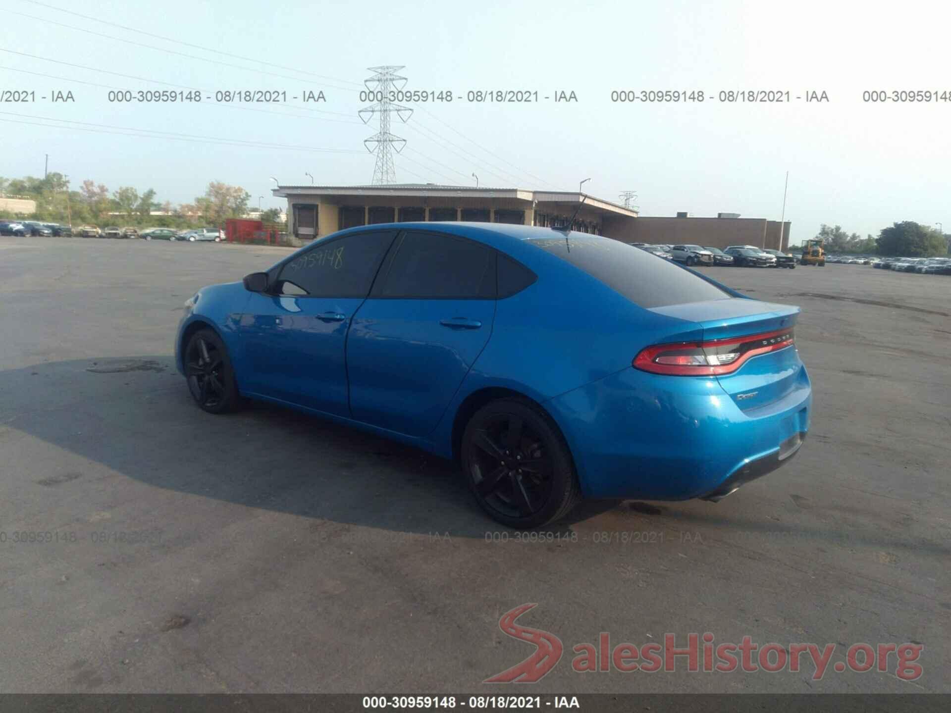 1C3CDFBB1GD637005 2016 DODGE DART