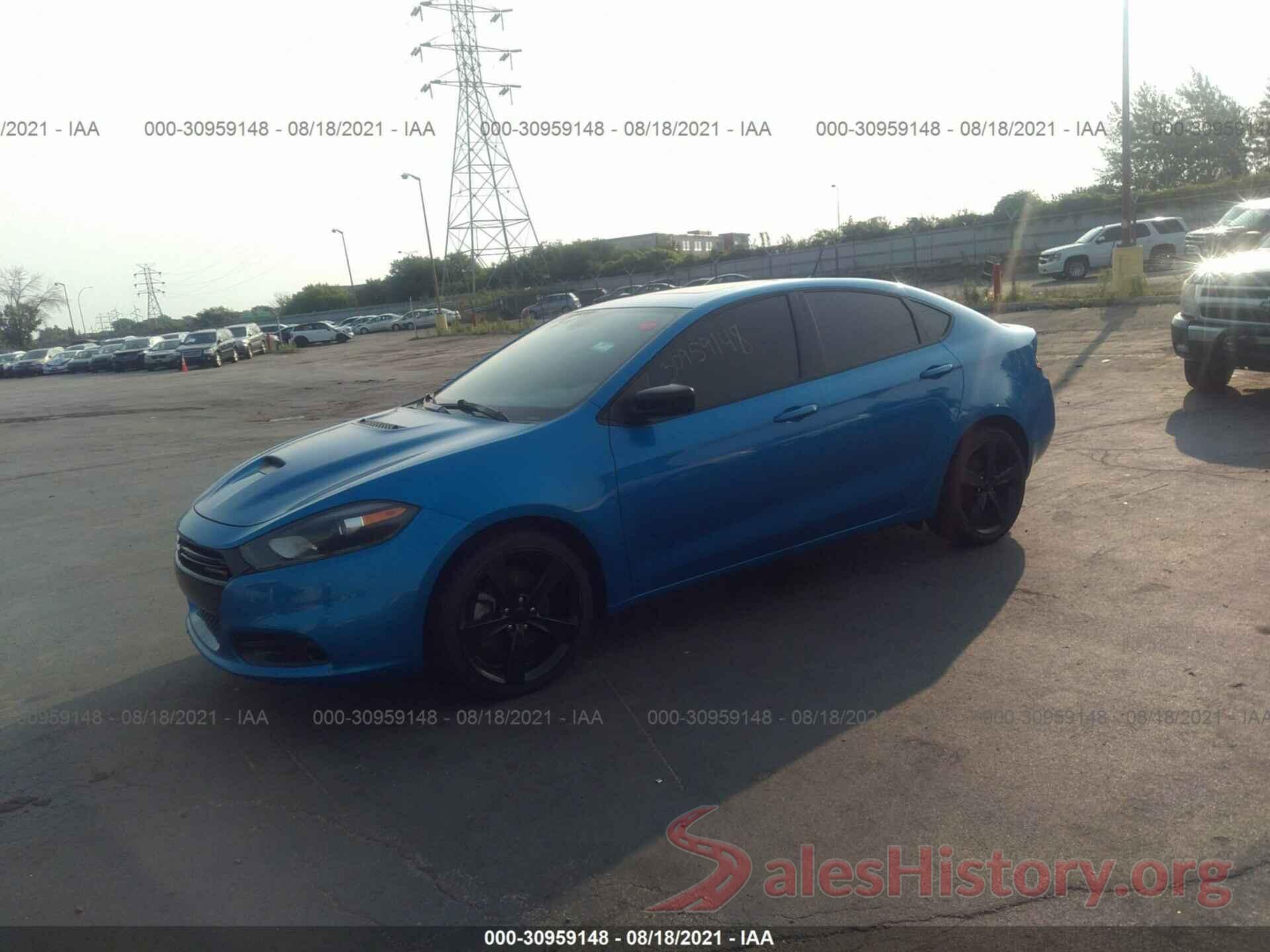 1C3CDFBB1GD637005 2016 DODGE DART