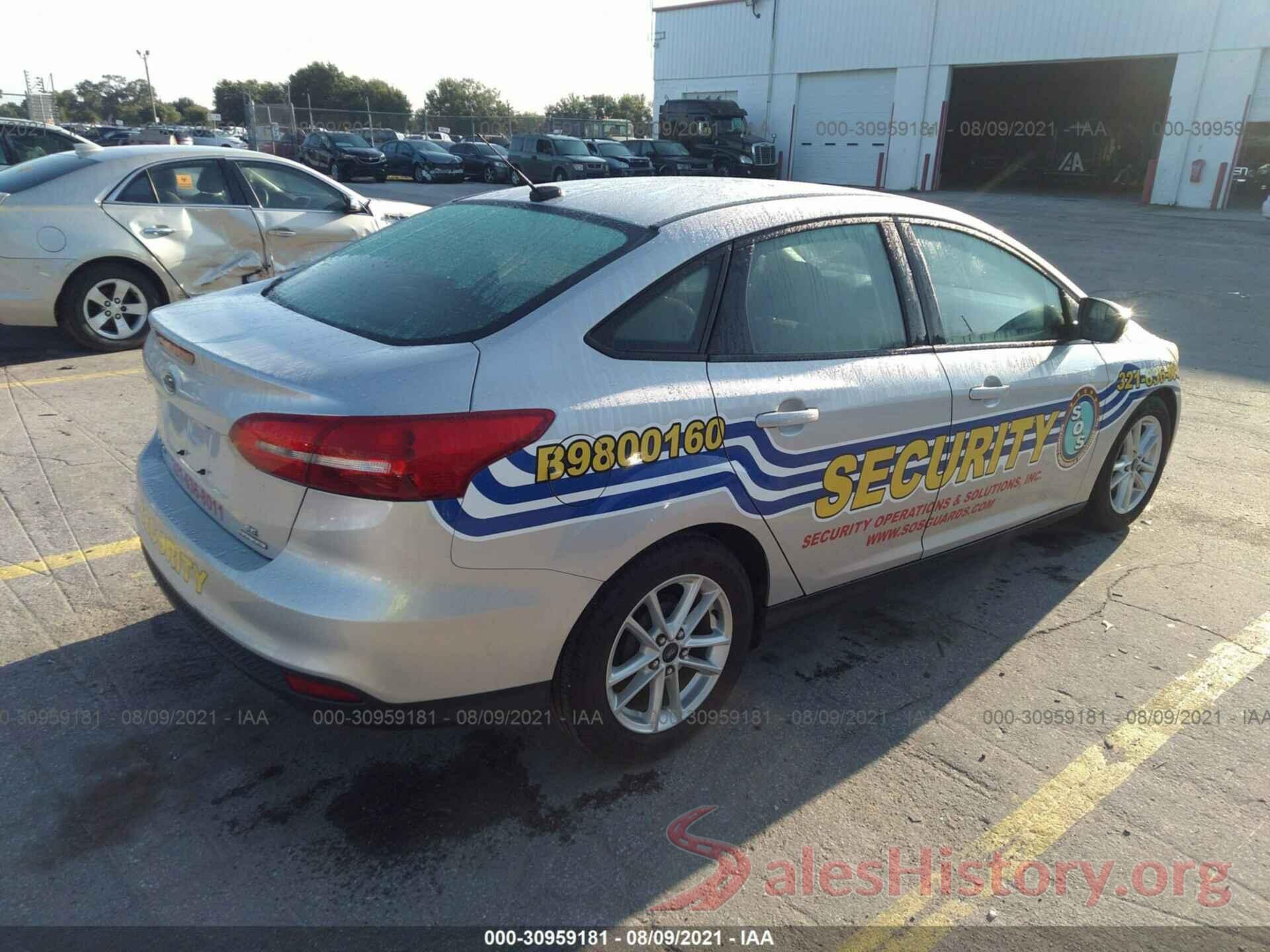 1FADP3F20GL235620 2016 FORD FOCUS