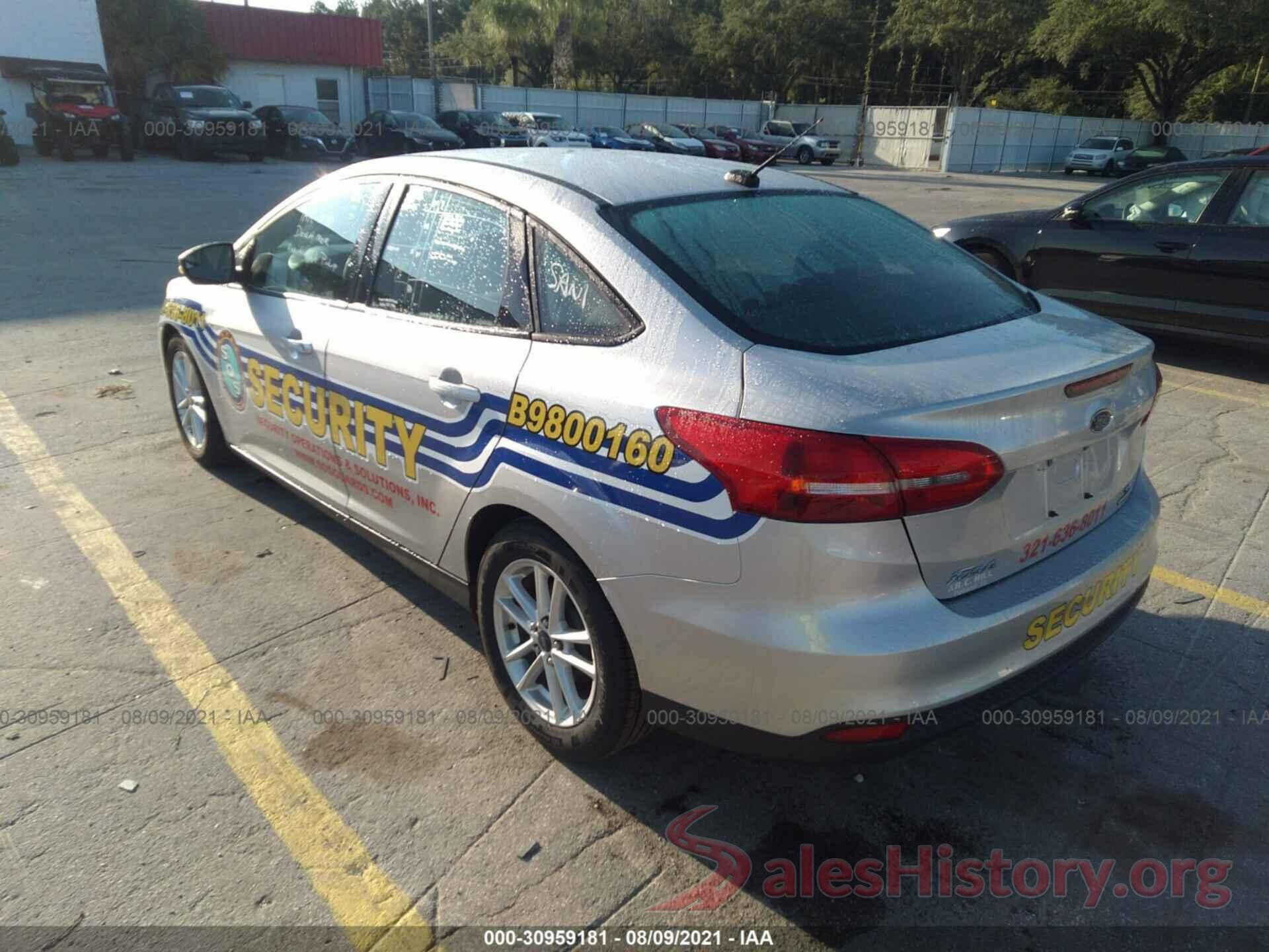 1FADP3F20GL235620 2016 FORD FOCUS