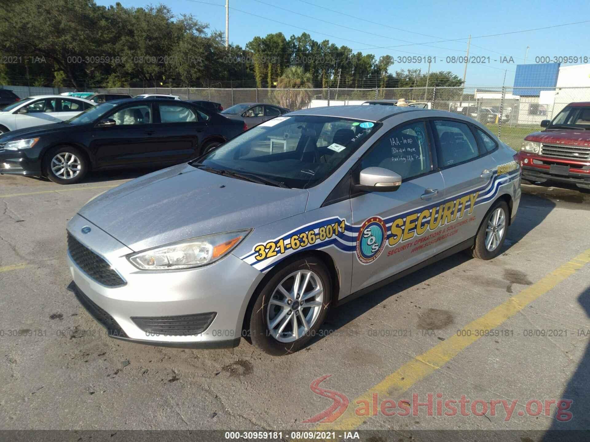 1FADP3F20GL235620 2016 FORD FOCUS