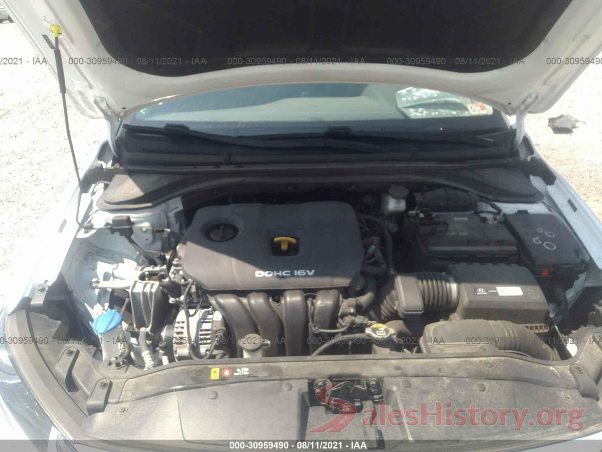 5NPD84LF6JH309851 2018 HYUNDAI ELANTRA