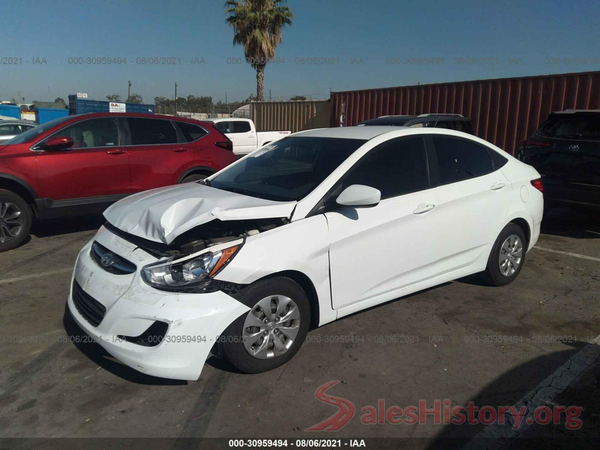 KMHCT4AE0GU979362 2016 HYUNDAI ACCENT