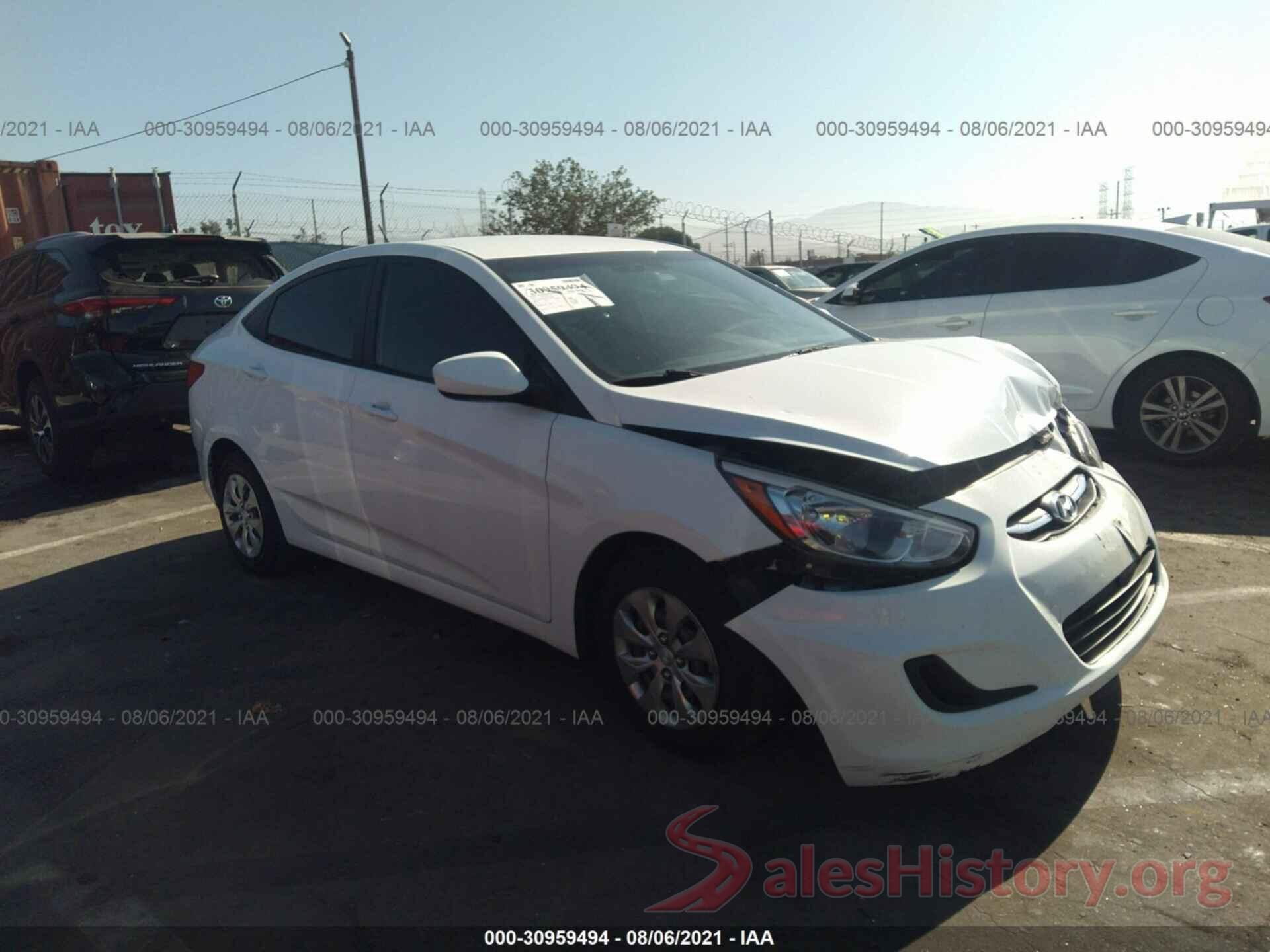 KMHCT4AE0GU979362 2016 HYUNDAI ACCENT