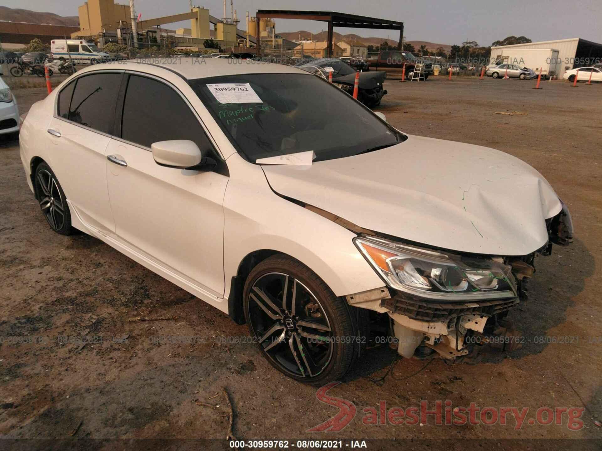 1HGCR2F54HA133935 2017 HONDA ACCORD SEDAN