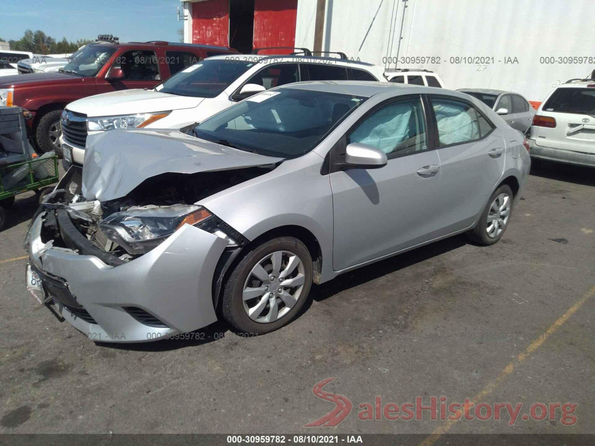 2T1BURHE9GC589261 2016 TOYOTA COROLLA