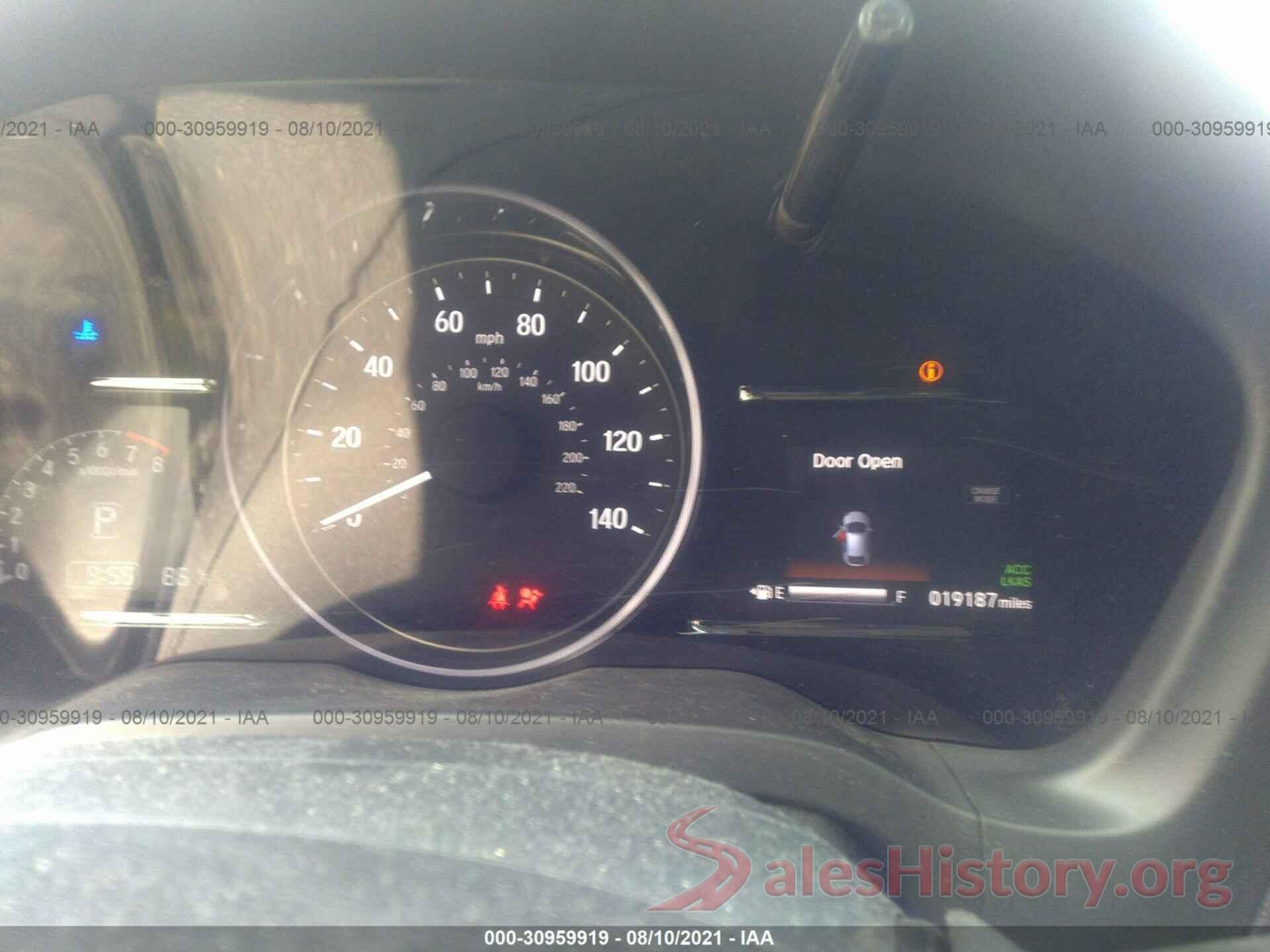 3CZRU6H5XKM712931 2019 HONDA HR-V