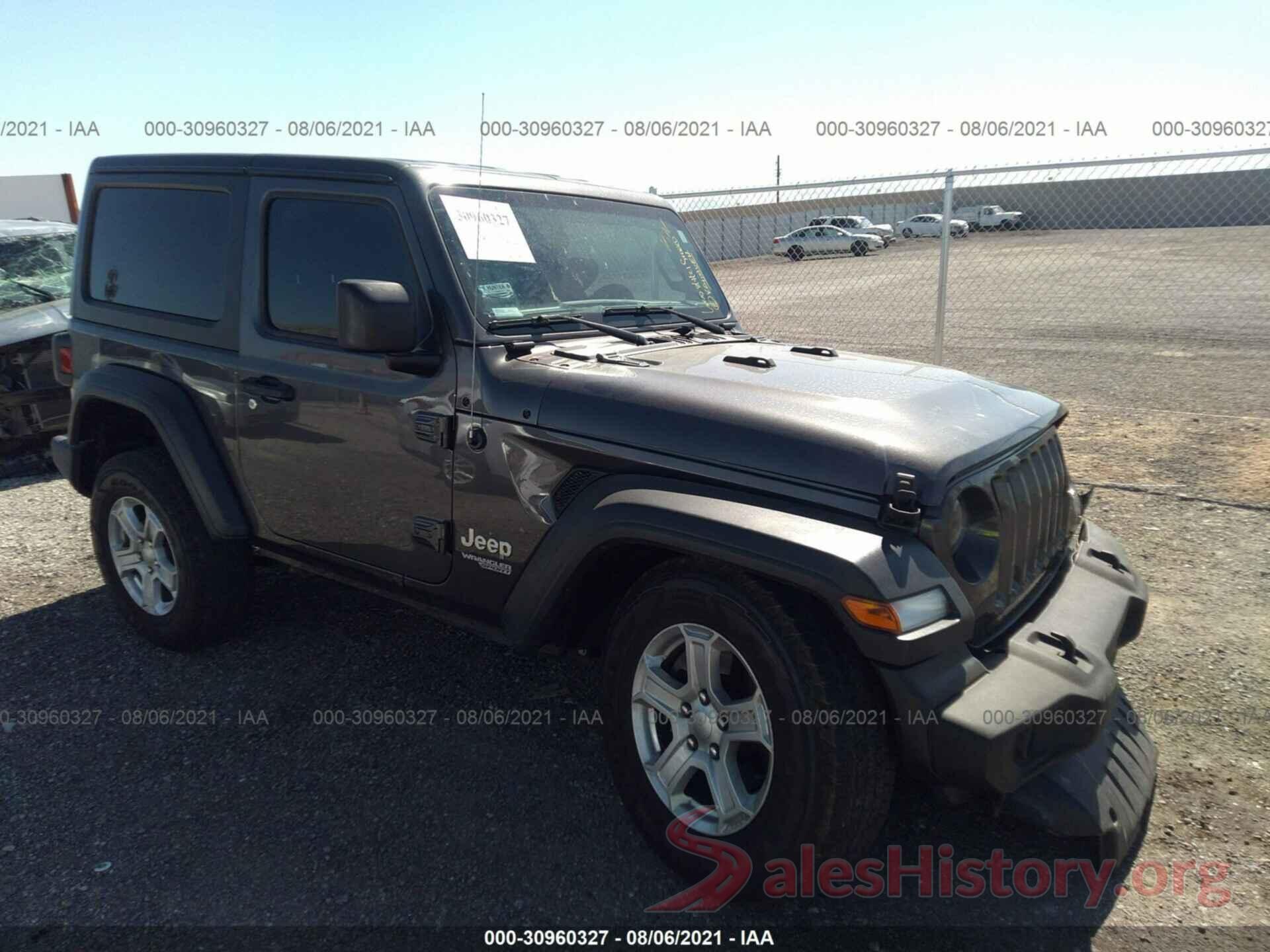 1C4GJXAG7LW265855 2020 JEEP WRANGLER