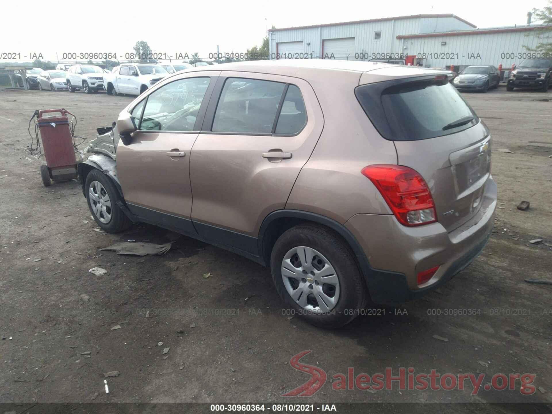 3GNCJKSB8KL127743 2019 CHEVROLET TRAX