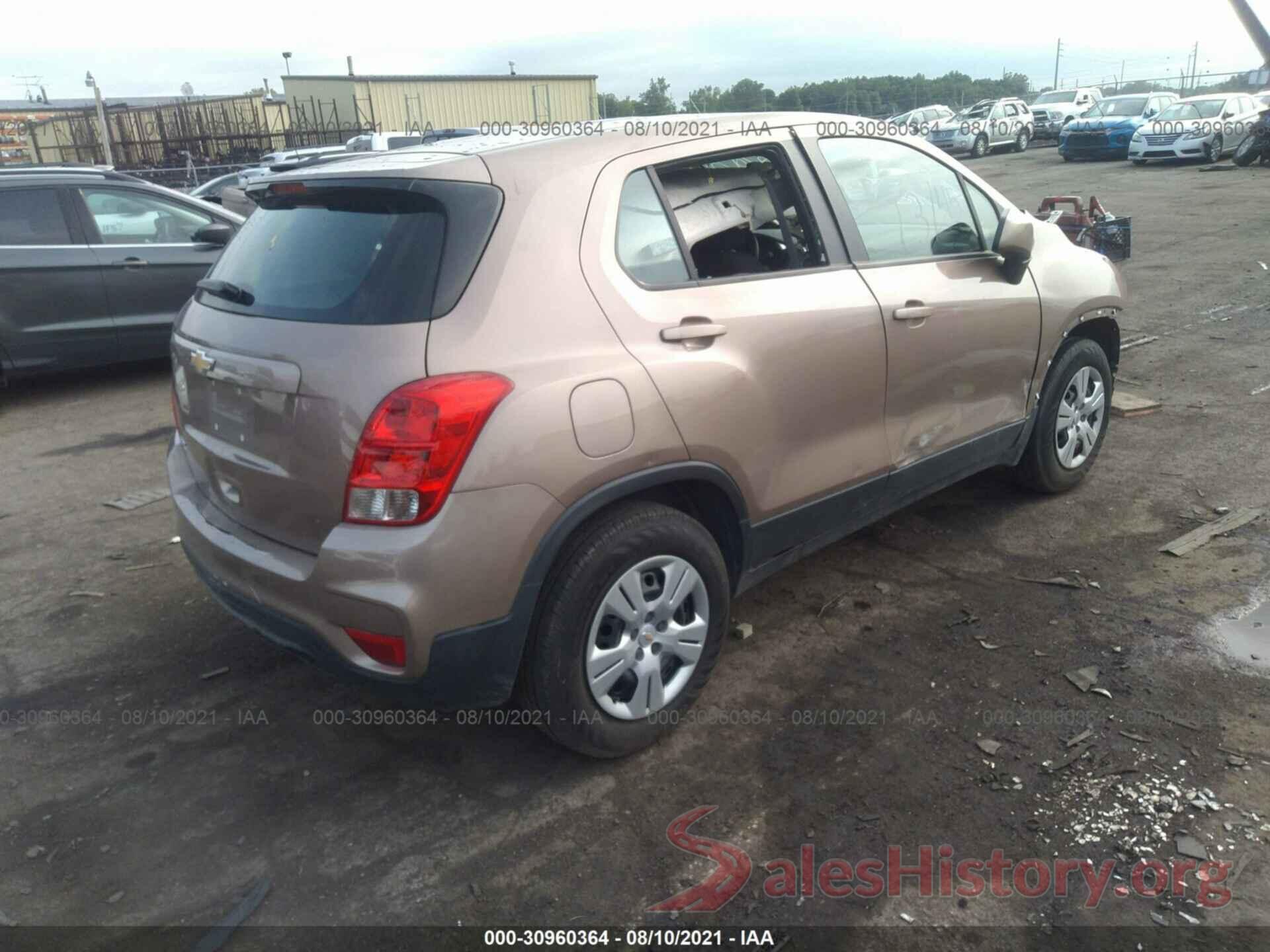 3GNCJKSB8KL127743 2019 CHEVROLET TRAX