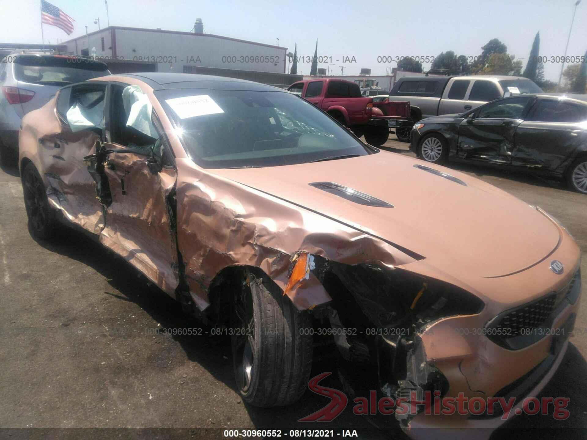 KNAE45LC4K6067033 2019 KIA STINGER