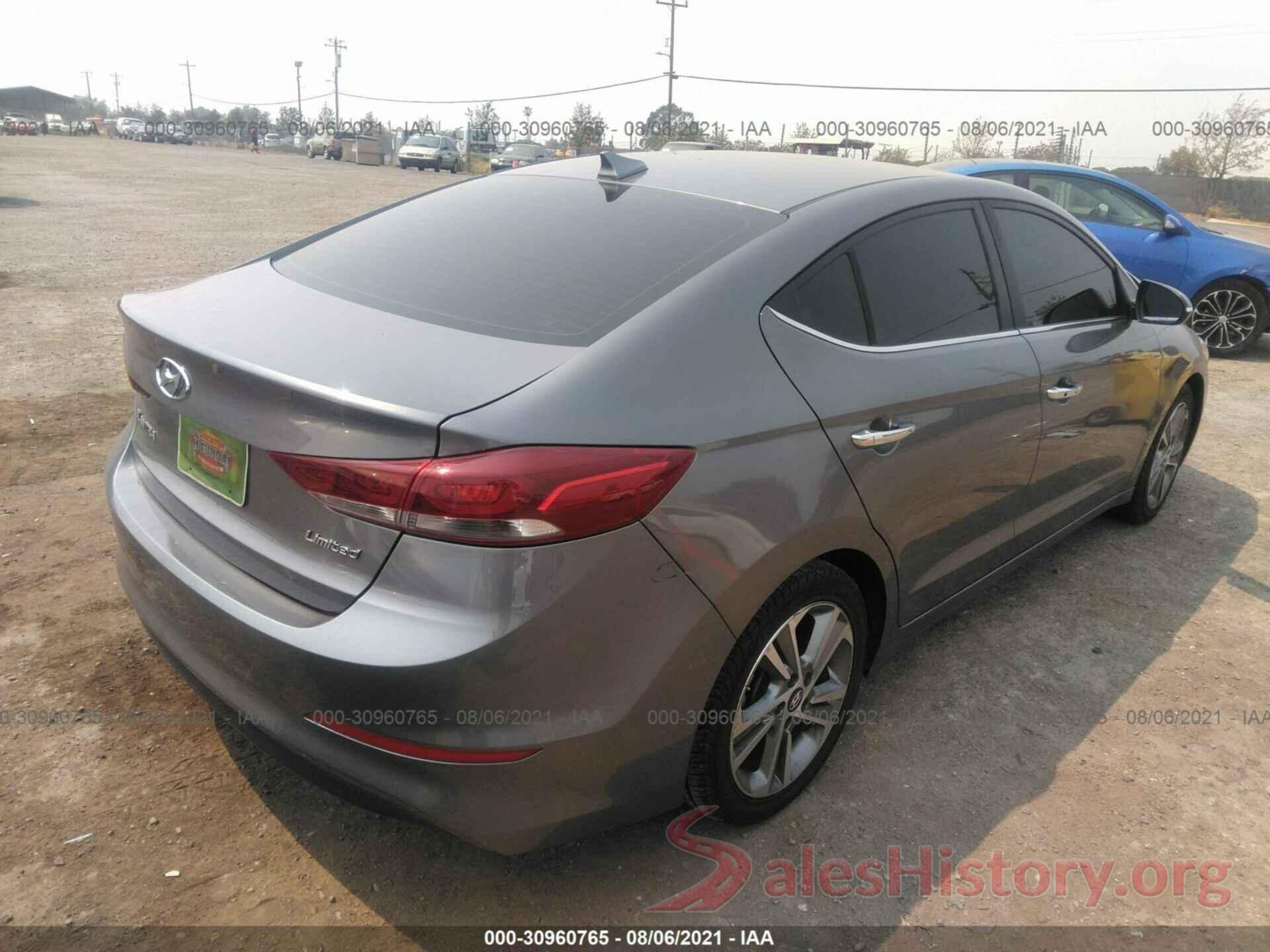 KMHD84LF3HU173481 2017 HYUNDAI ELANTRA