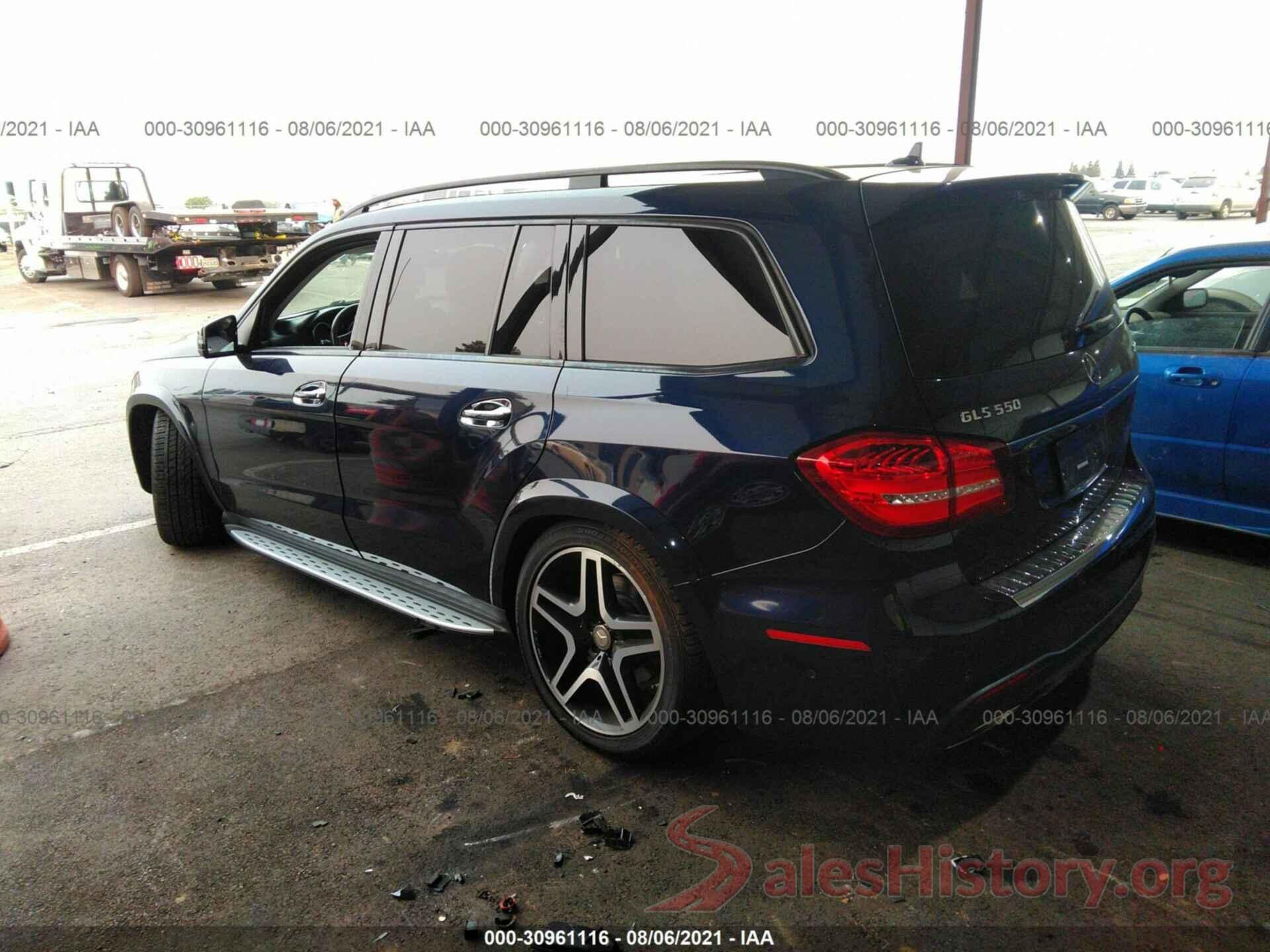 4JGDF7DE0HA753222 2017 MERCEDES-BENZ GLS