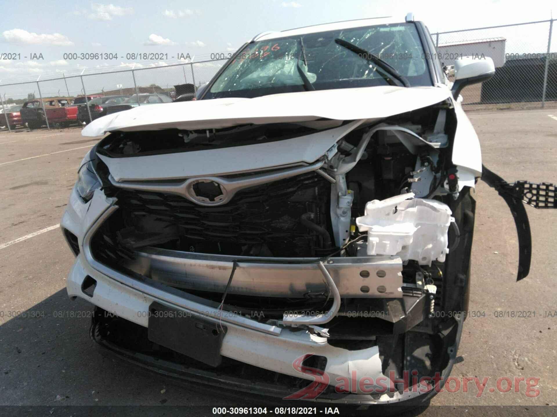 5TDGBRCH3MS040073 2021 TOYOTA HIGHLANDER