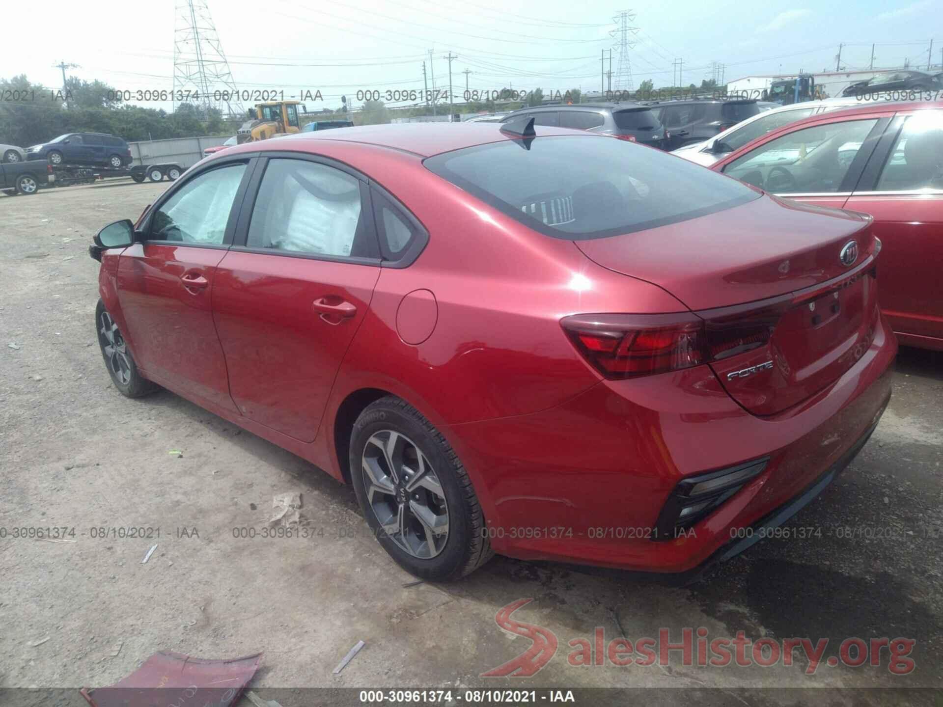 3KPF24AD9LE215949 2020 KIA FORTE