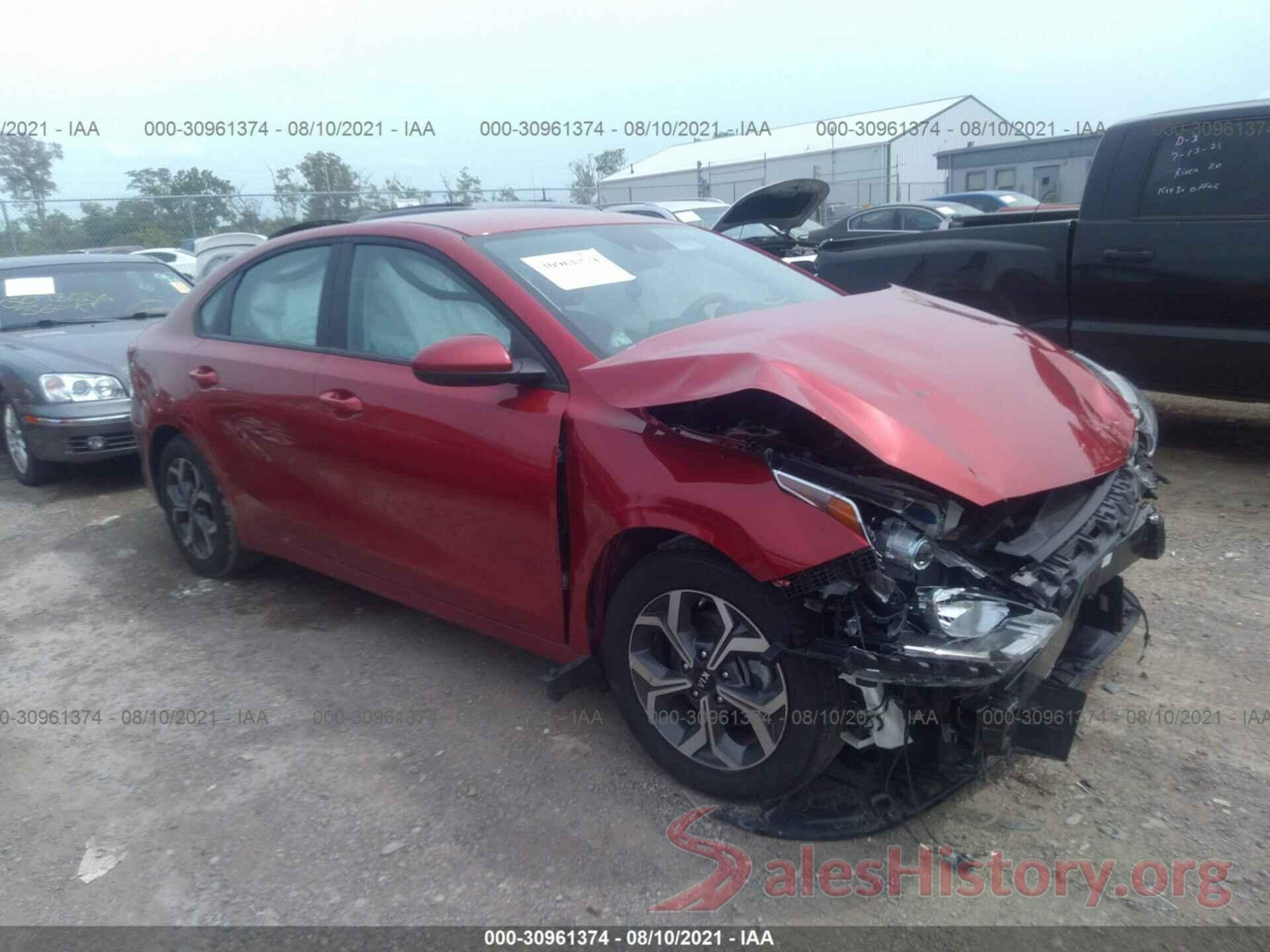 3KPF24AD9LE215949 2020 KIA FORTE