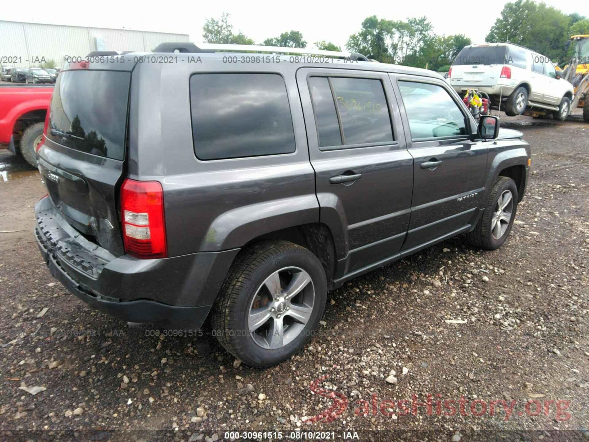 1C4NJRFB3GD523807 2016 JEEP PATRIOT