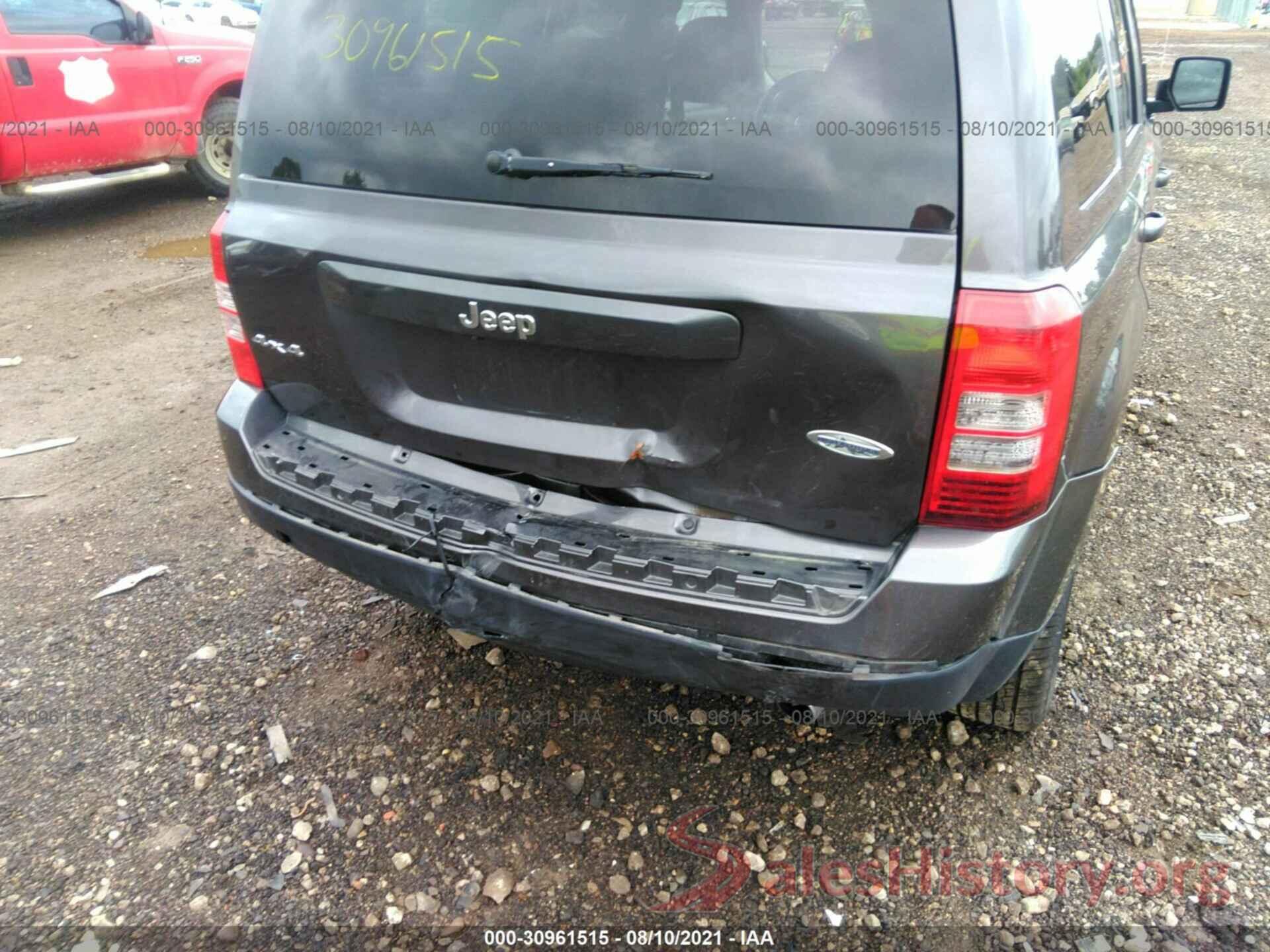 1C4NJRFB3GD523807 2016 JEEP PATRIOT