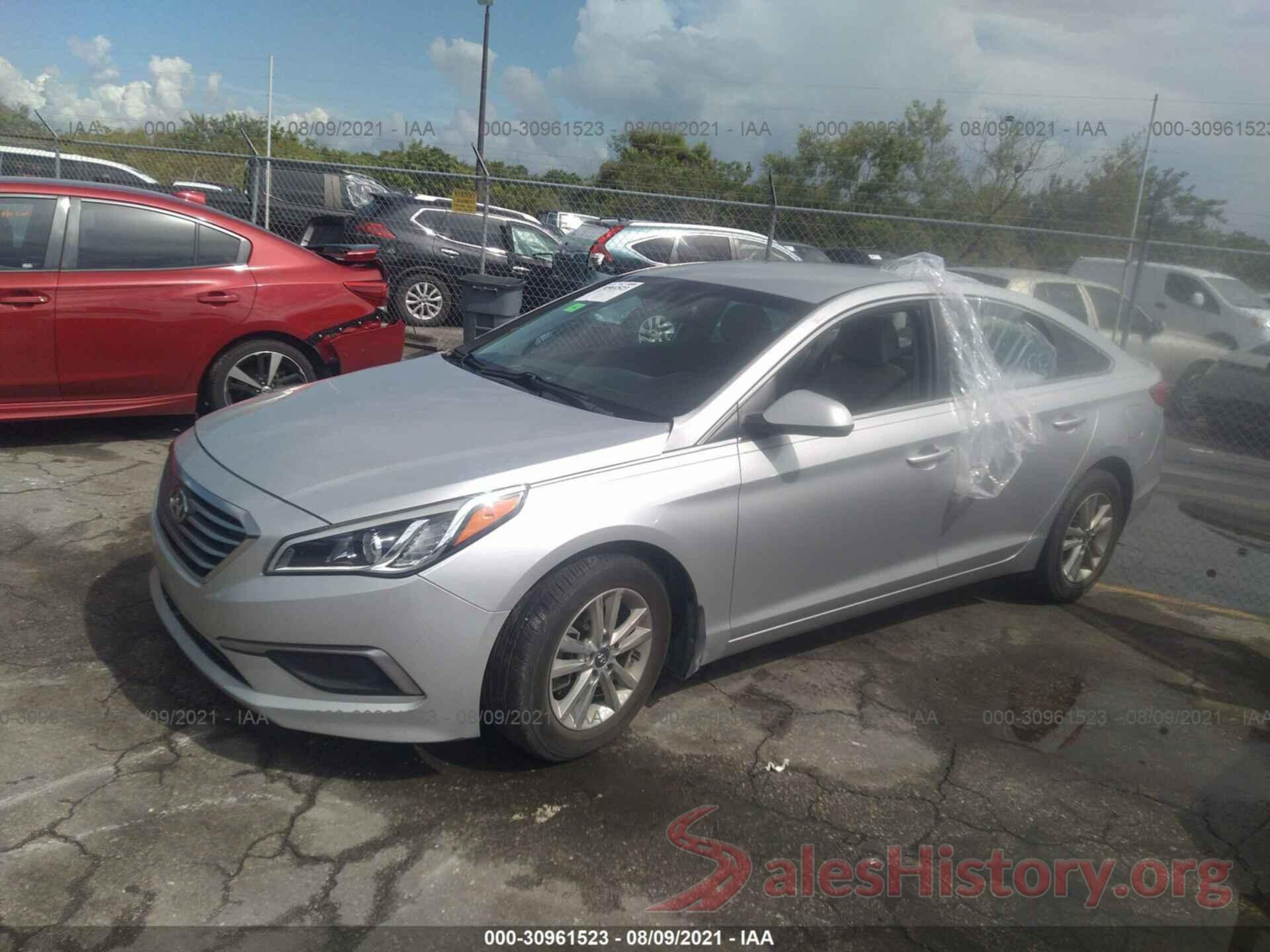 5NPE24AF9HH577876 2017 HYUNDAI SONATA