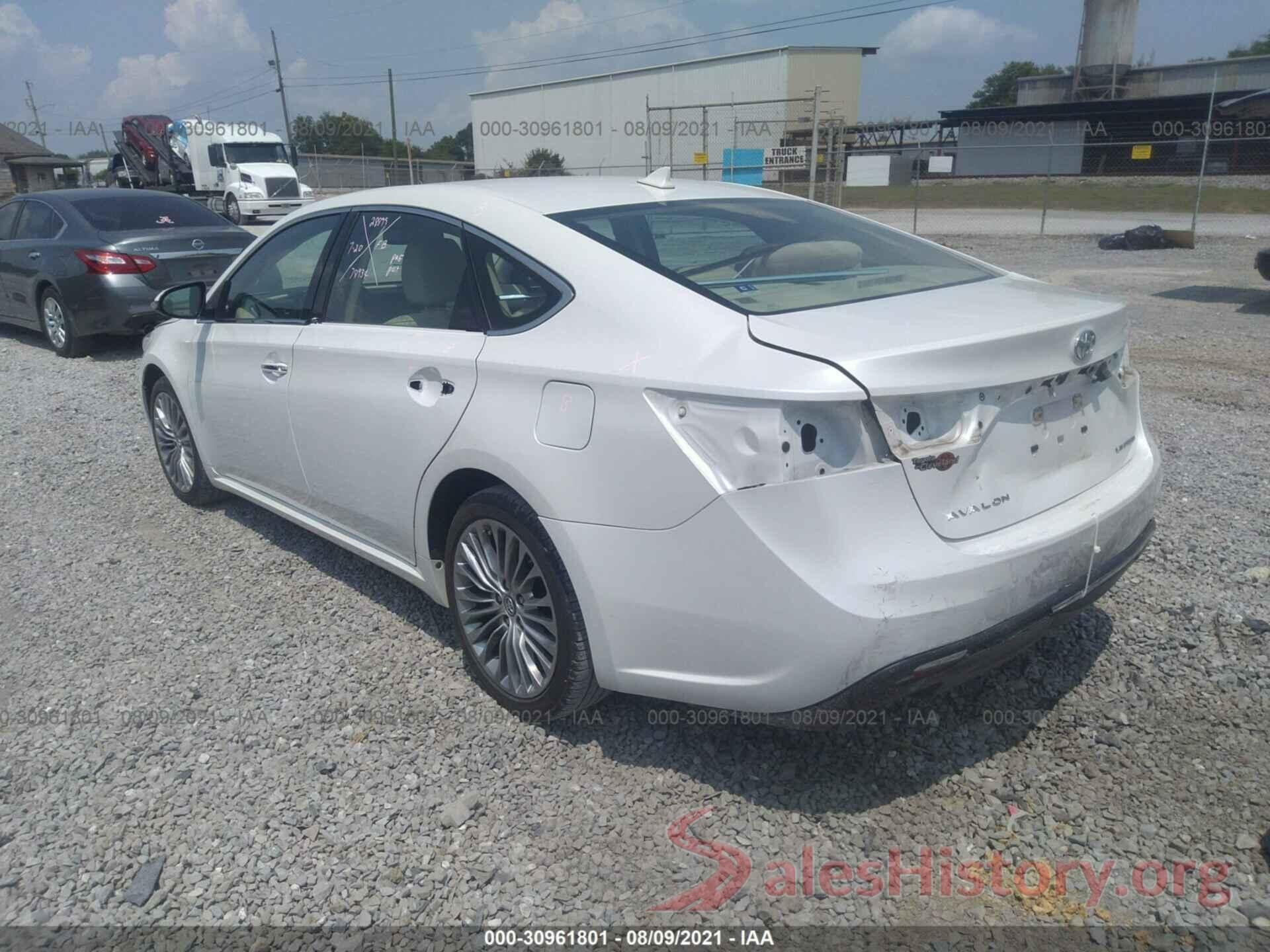 4T1BK1EB1GU227490 2016 TOYOTA AVALON