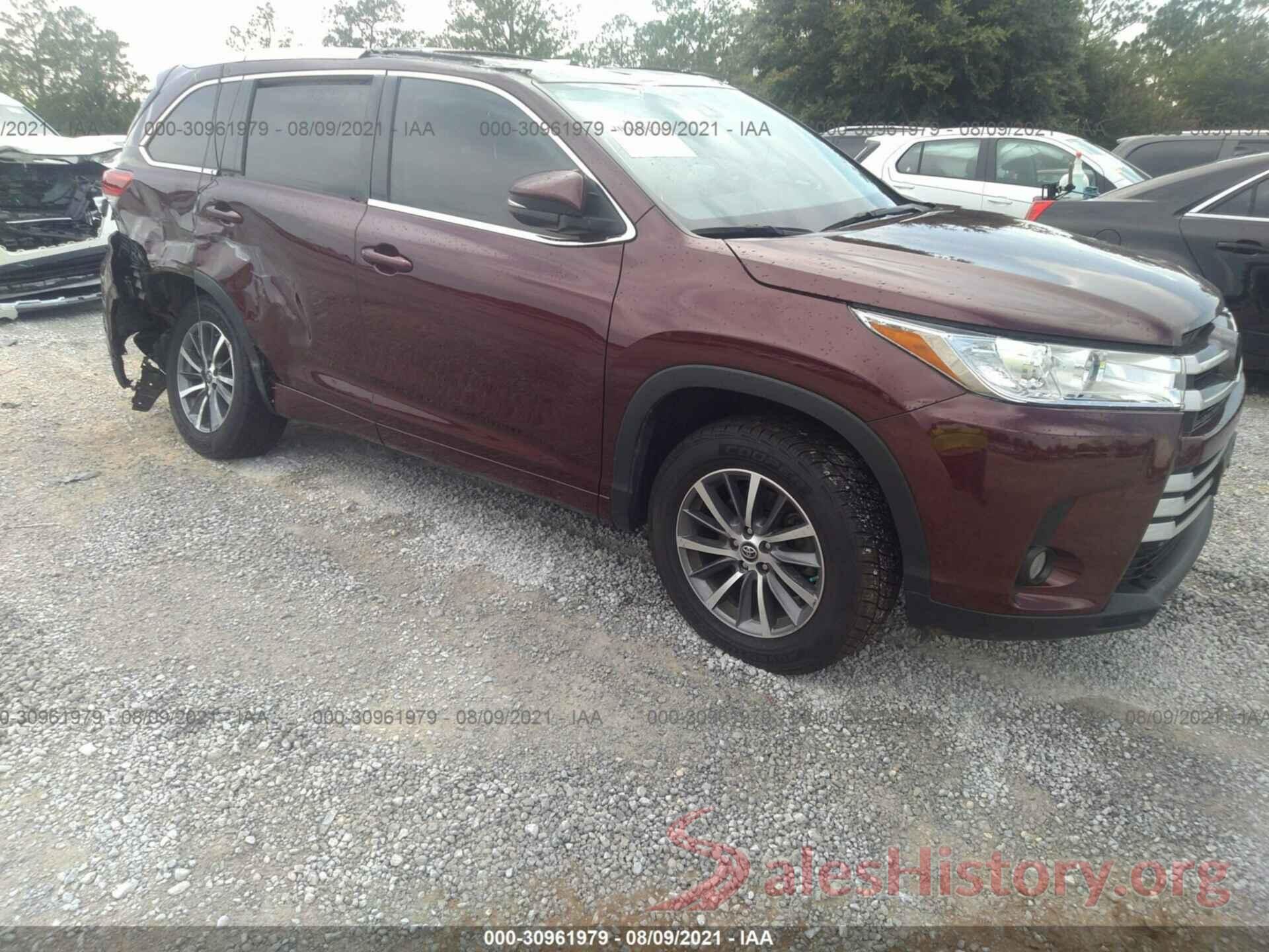 5TDKZRFH6JS260224 2018 TOYOTA HIGHLANDER