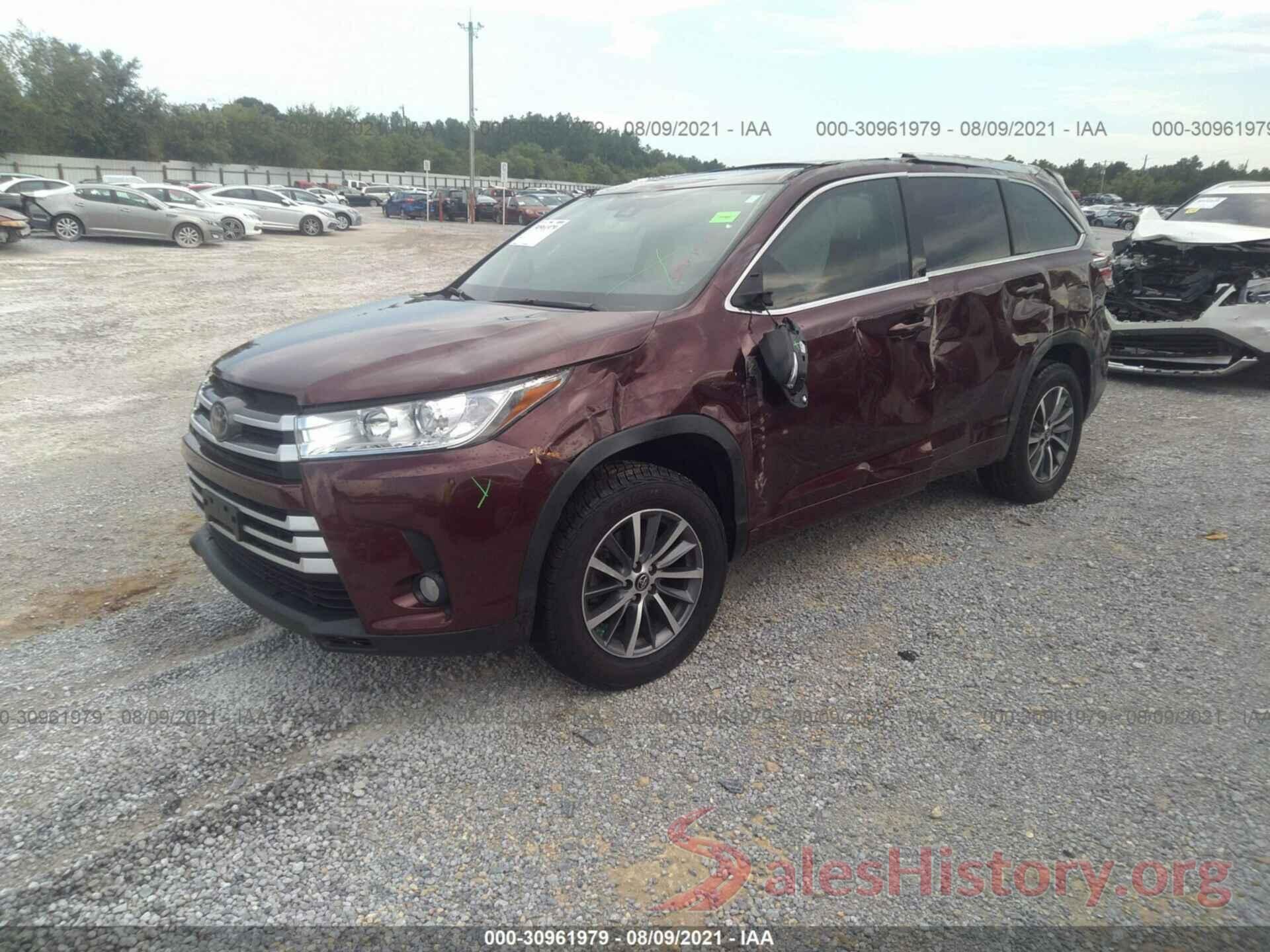 5TDKZRFH6JS260224 2018 TOYOTA HIGHLANDER