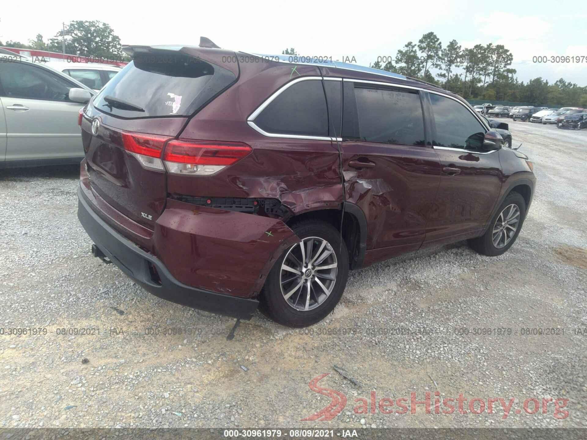 5TDKZRFH6JS260224 2018 TOYOTA HIGHLANDER