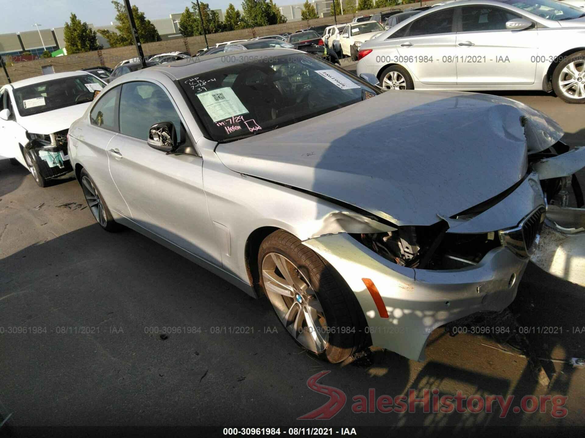 WBA3N7C57GK228801 2016 BMW 4 SERIES