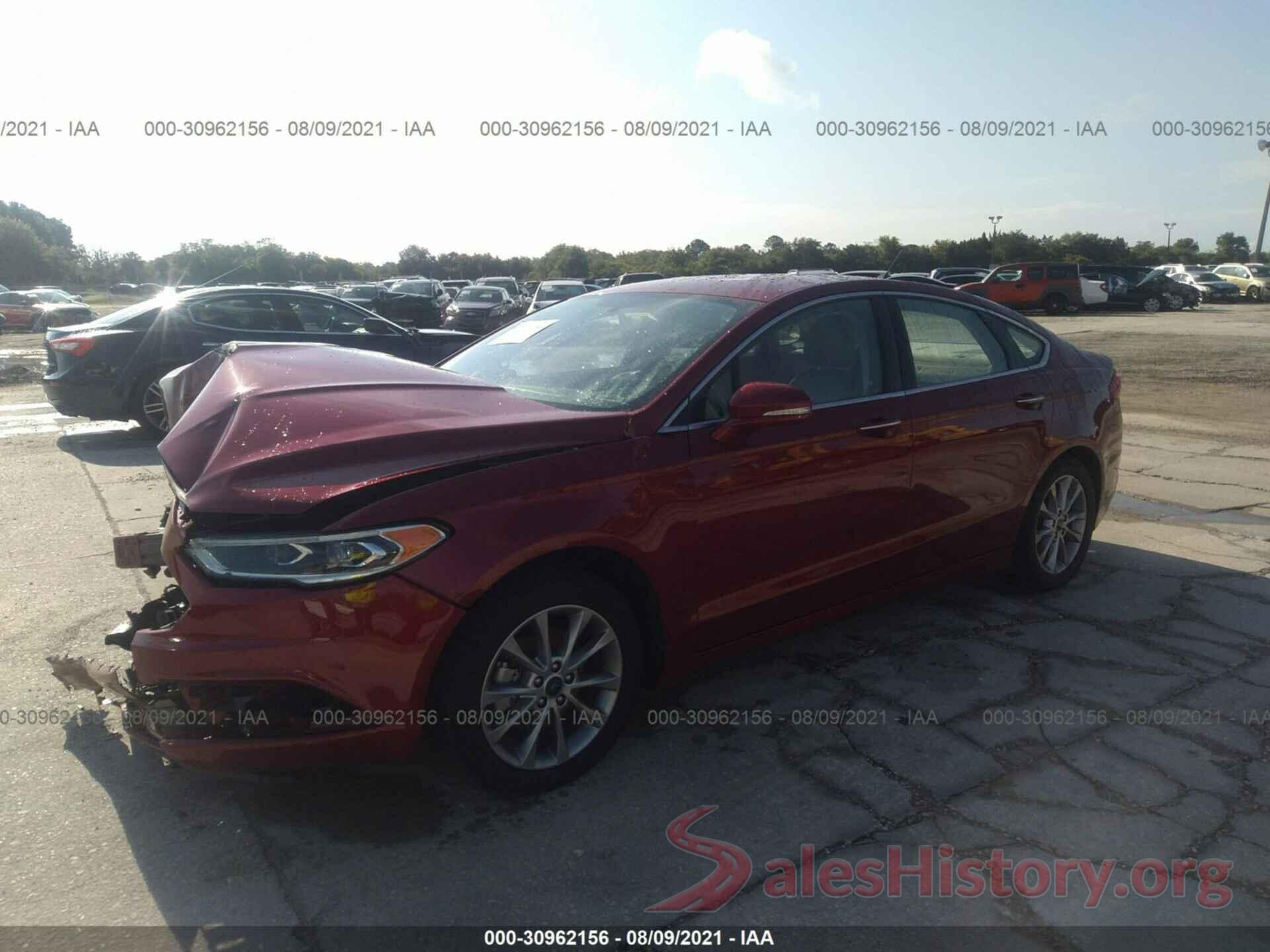 3FA6P0HD4HR309632 2017 FORD FUSION