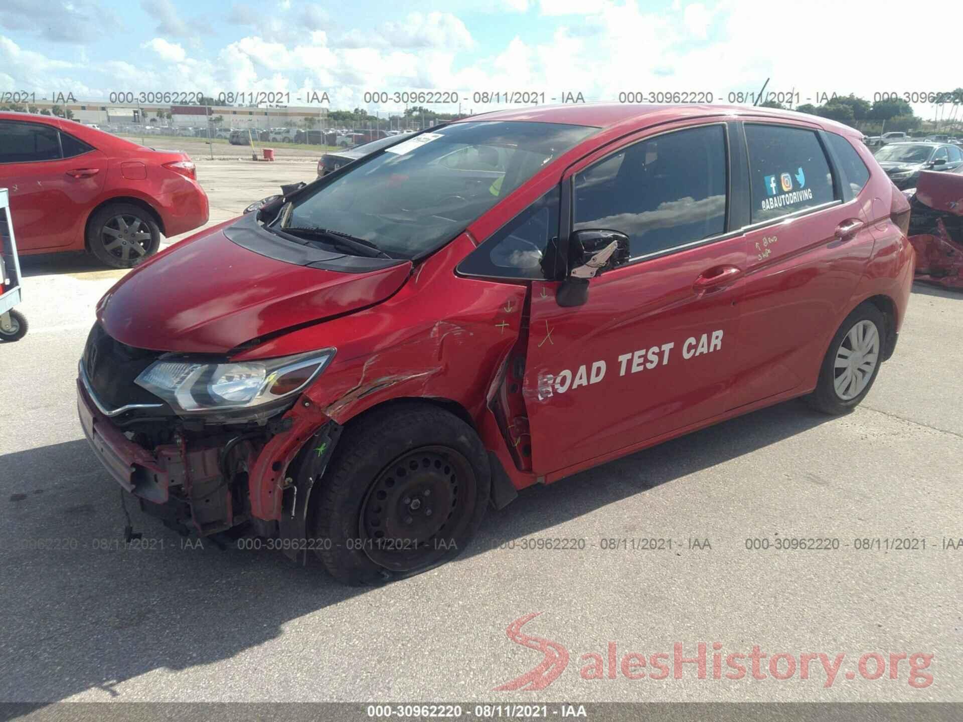 JHMGK5H50GX006905 2016 HONDA FIT