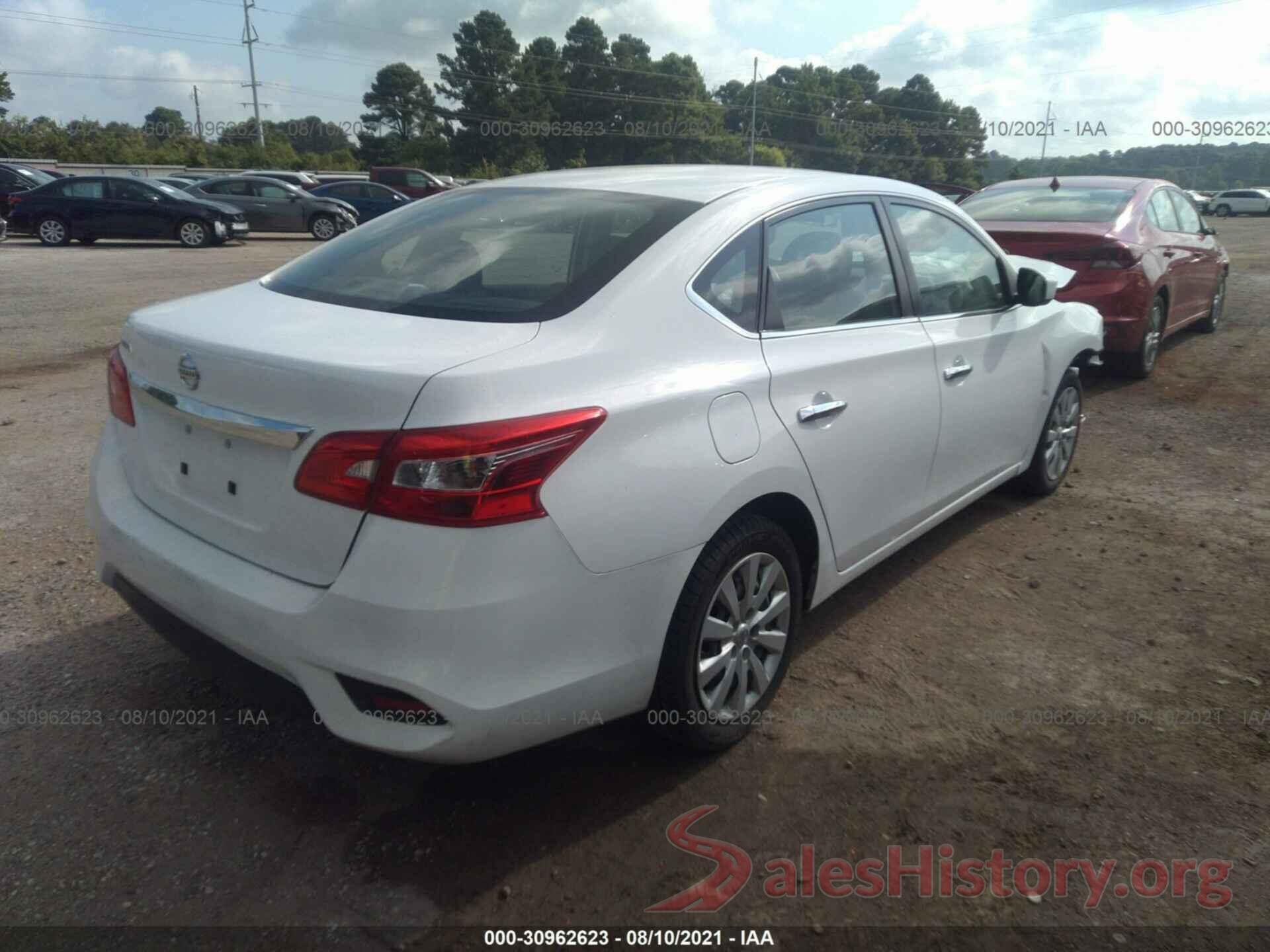 3N1AB7AP4KY383732 2019 NISSAN SENTRA