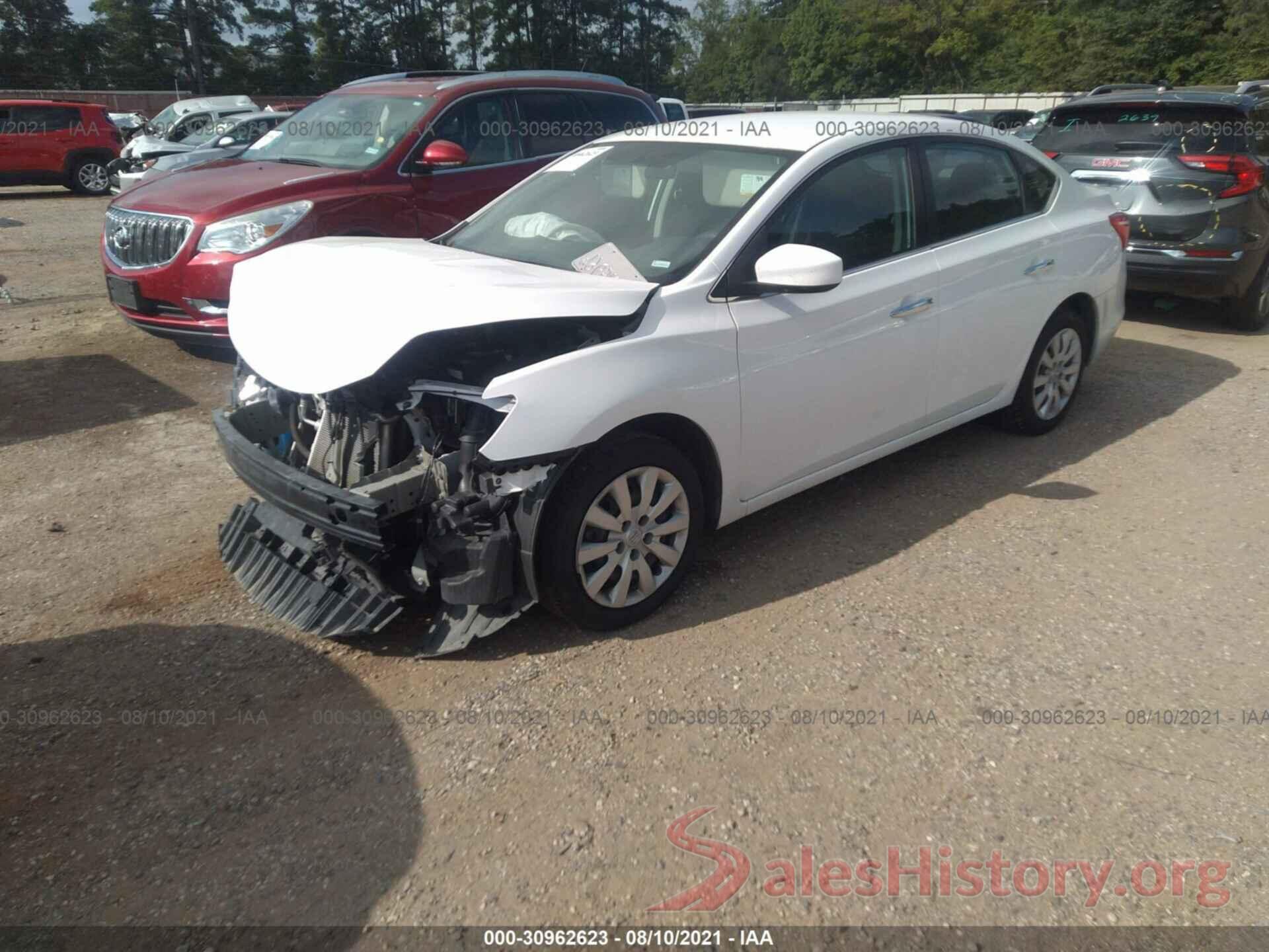 3N1AB7AP4KY383732 2019 NISSAN SENTRA