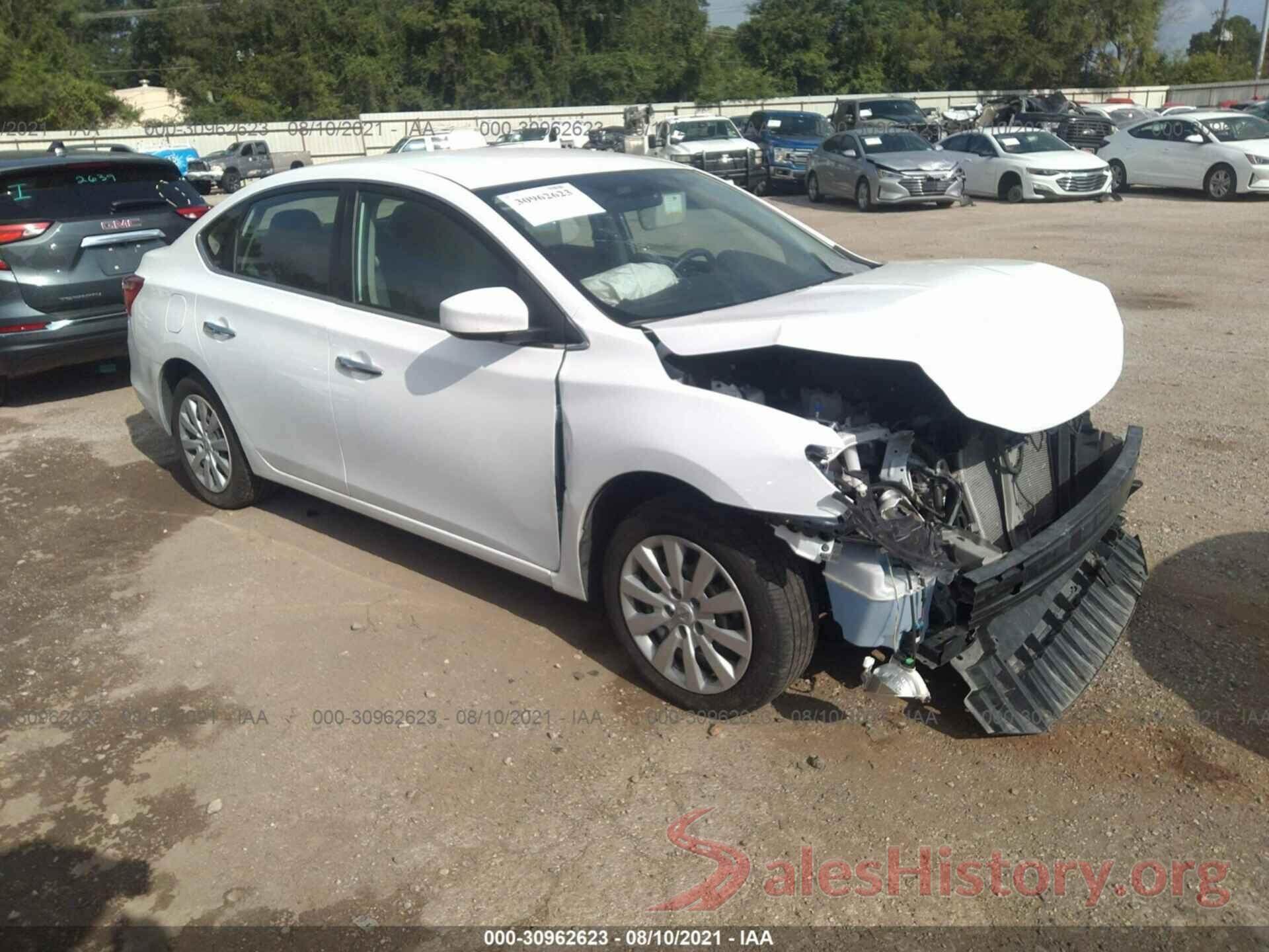 3N1AB7AP4KY383732 2019 NISSAN SENTRA