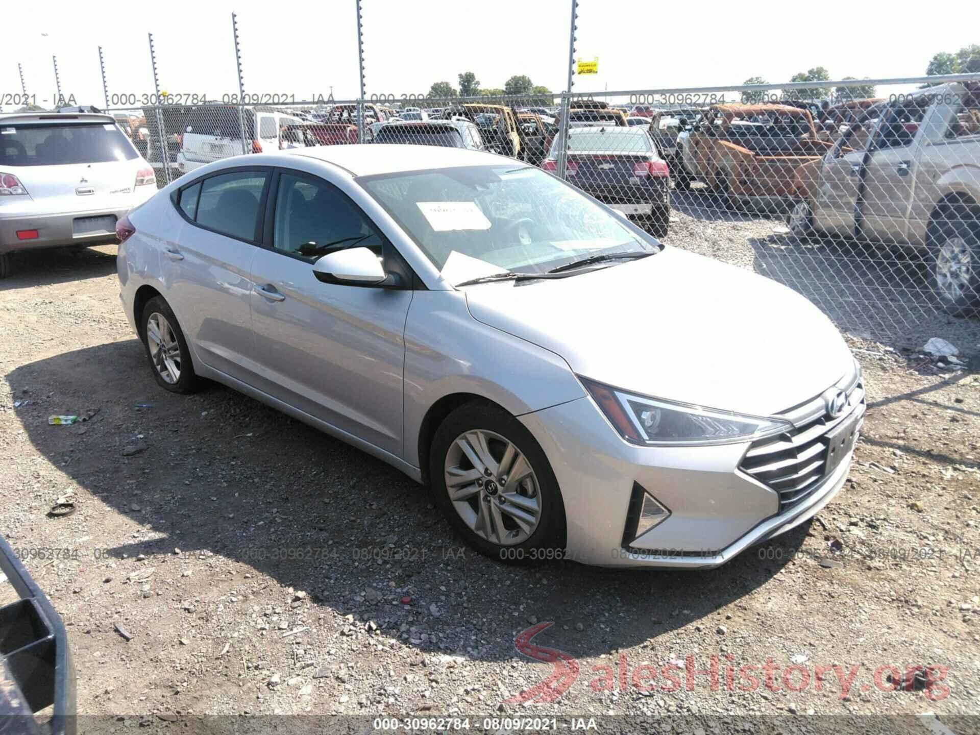 5NPD84LF2LH509399 2020 HYUNDAI ELANTRA