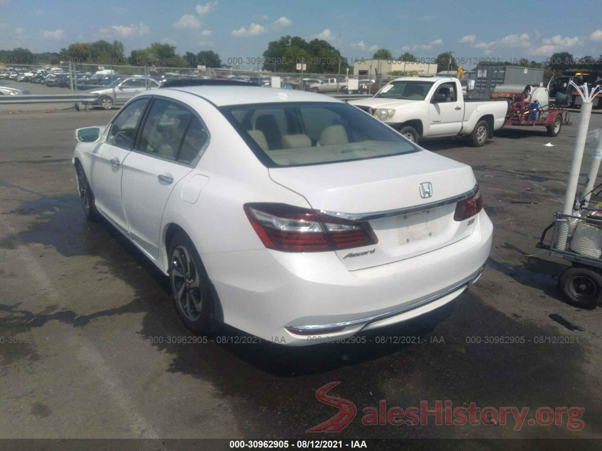 1HGCR2F80GA056649 2016 HONDA ACCORD SEDAN