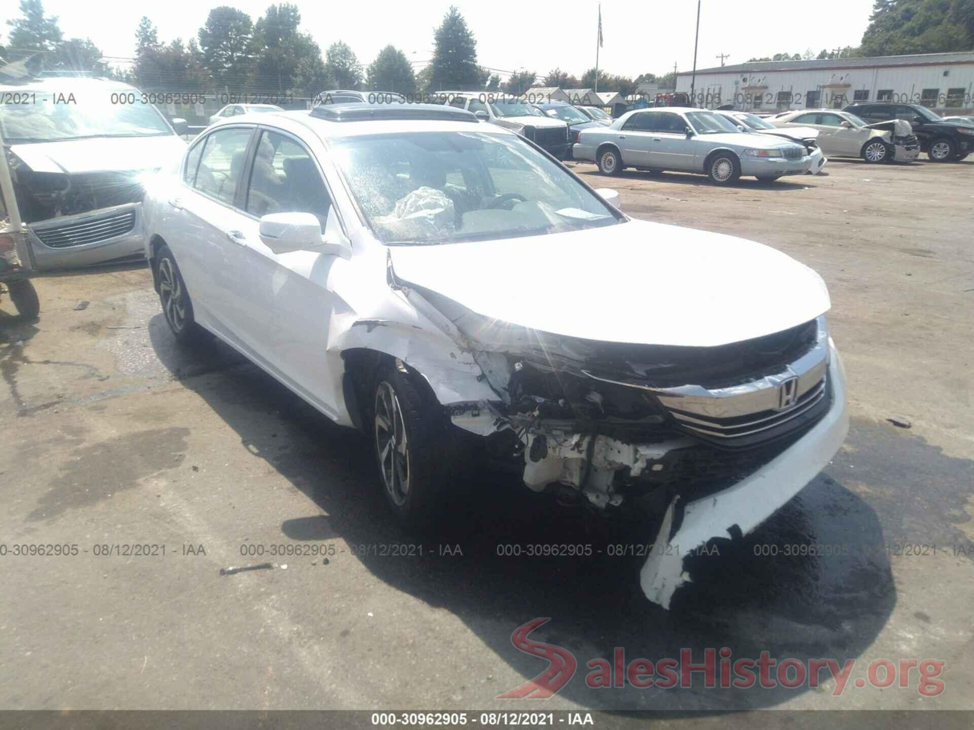 1HGCR2F80GA056649 2016 HONDA ACCORD SEDAN