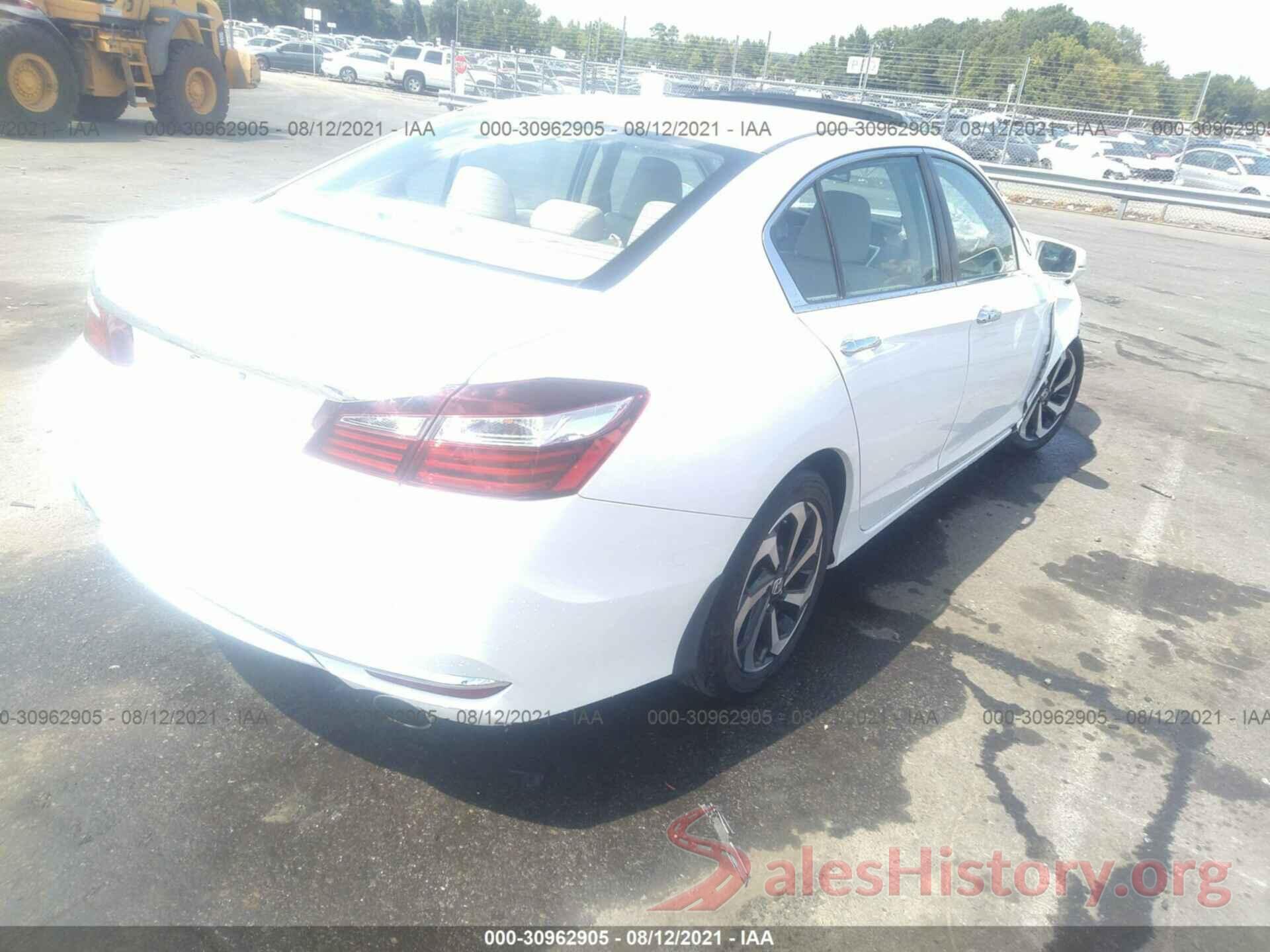 1HGCR2F80GA056649 2016 HONDA ACCORD SEDAN