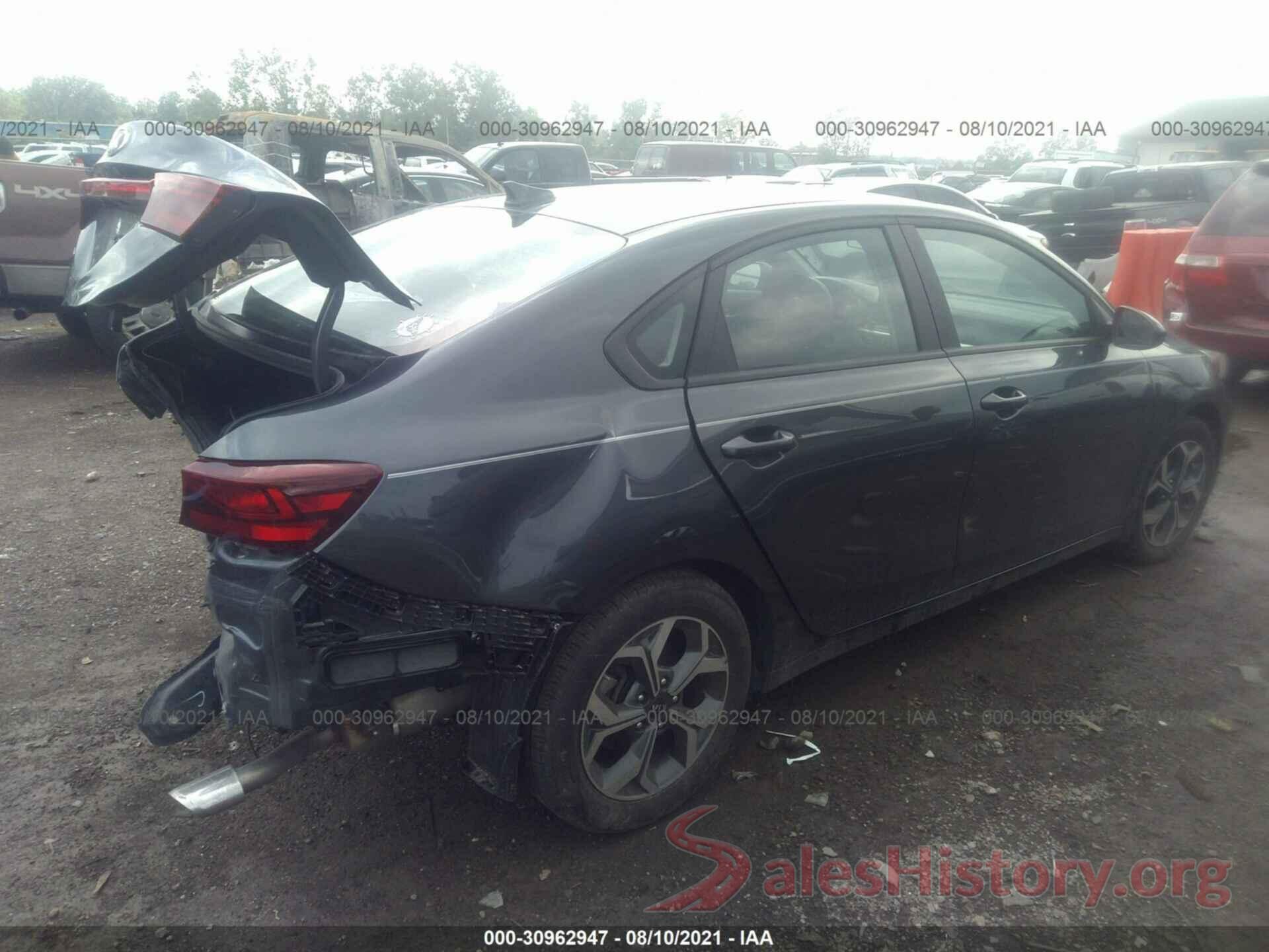 3KPF24AD7LE247279 2020 KIA FORTE