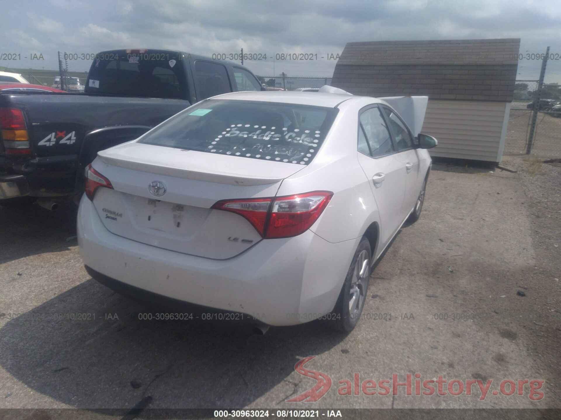 5YFBPRHE3GP375101 2016 TOYOTA COROLLA