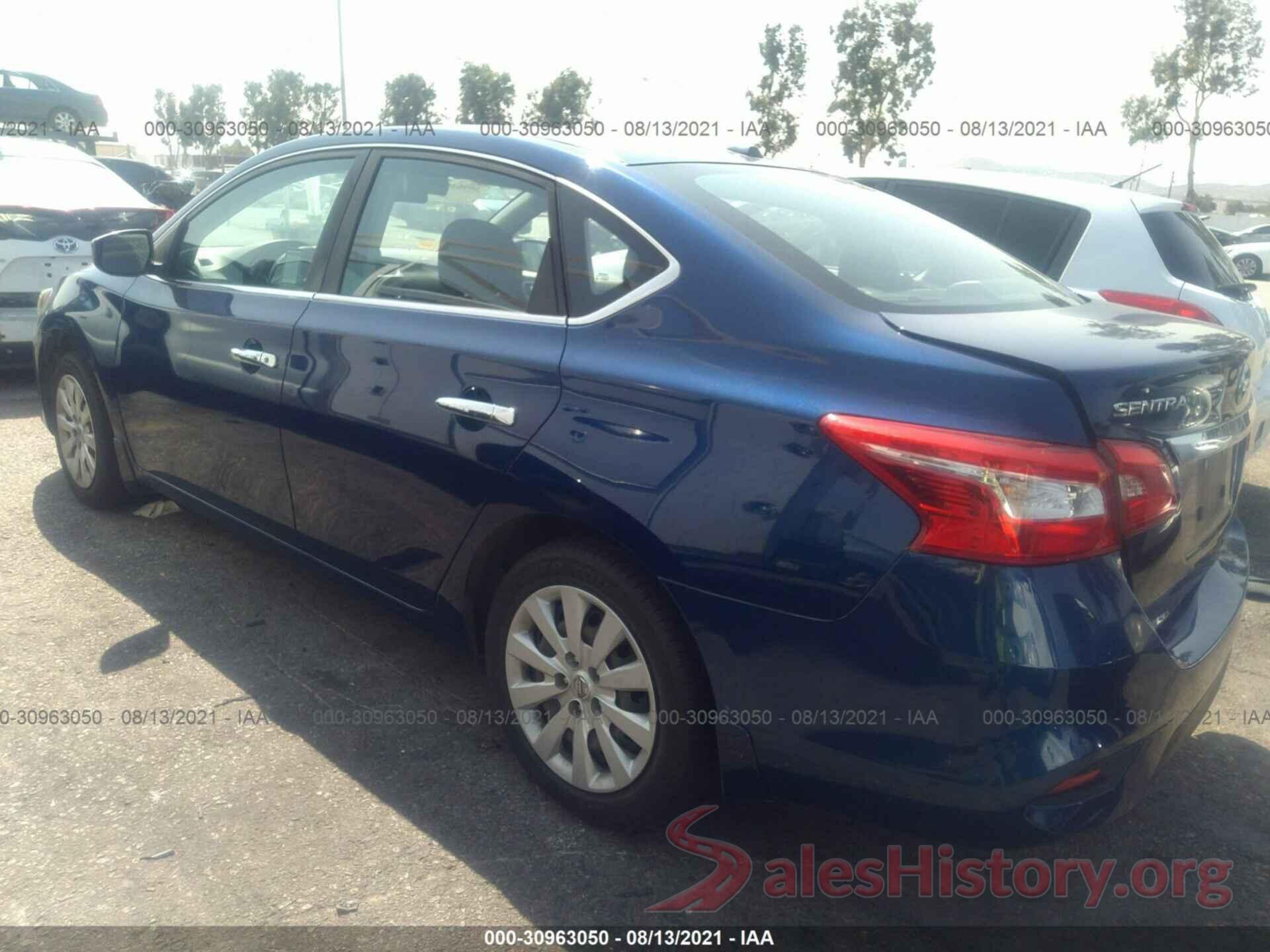 3N1AB7APXGY332534 2016 NISSAN SENTRA