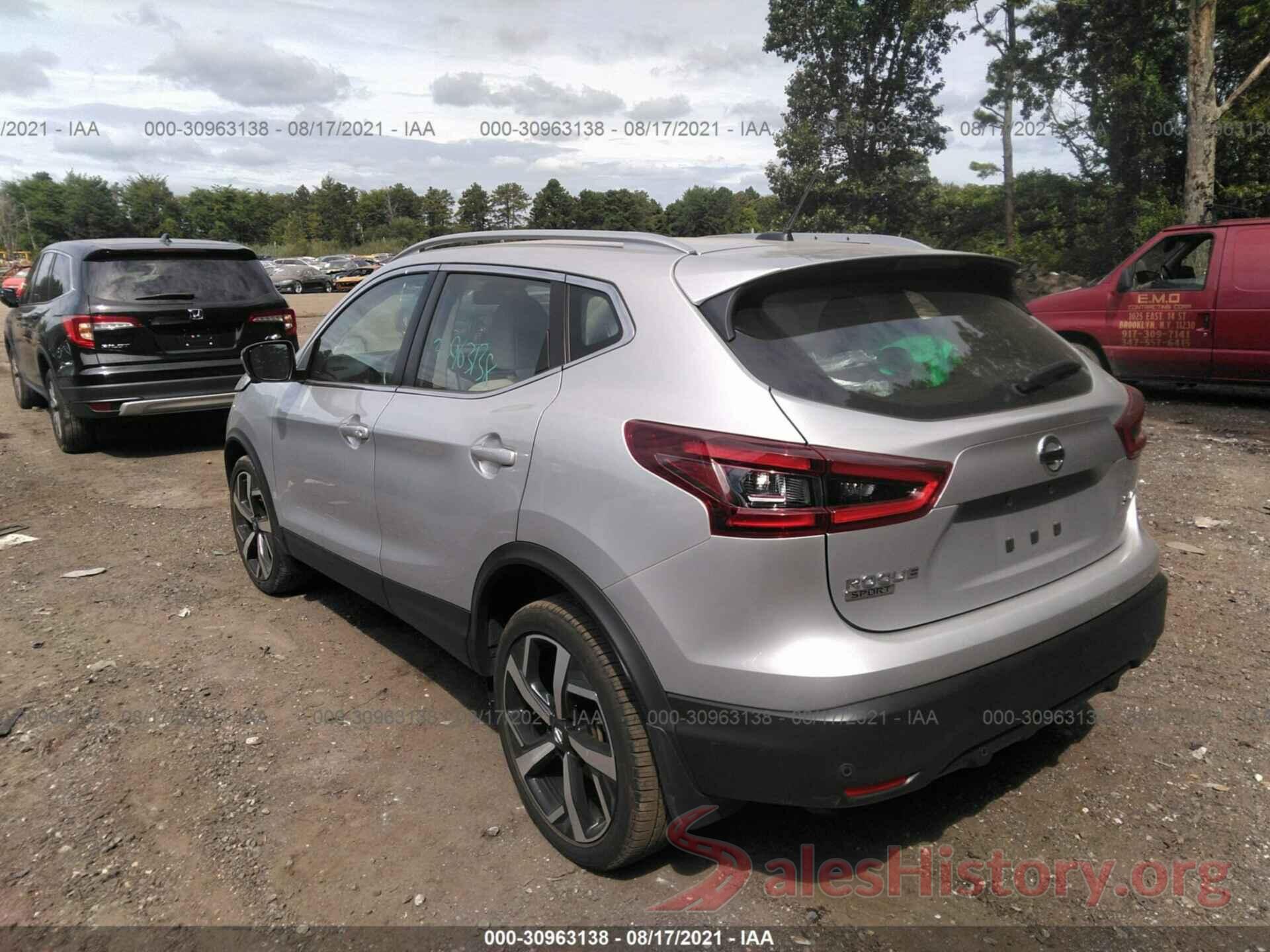 JN1BJ1CW1LW361446 2020 NISSAN ROGUE SPORT