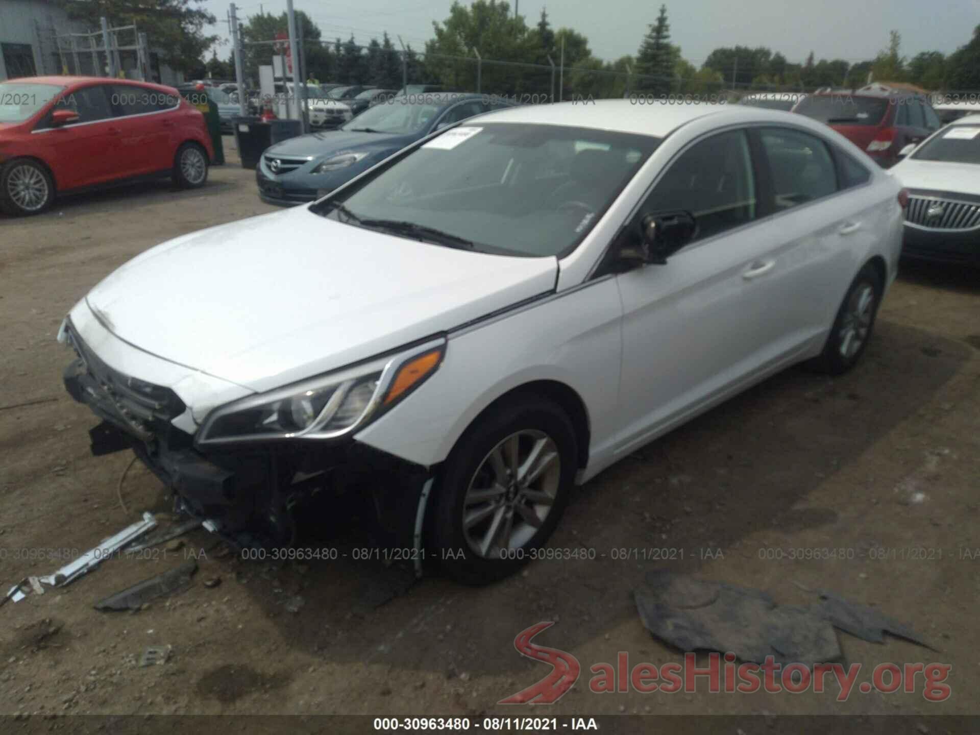 5NPE24AF8GH262923 2016 HYUNDAI SONATA