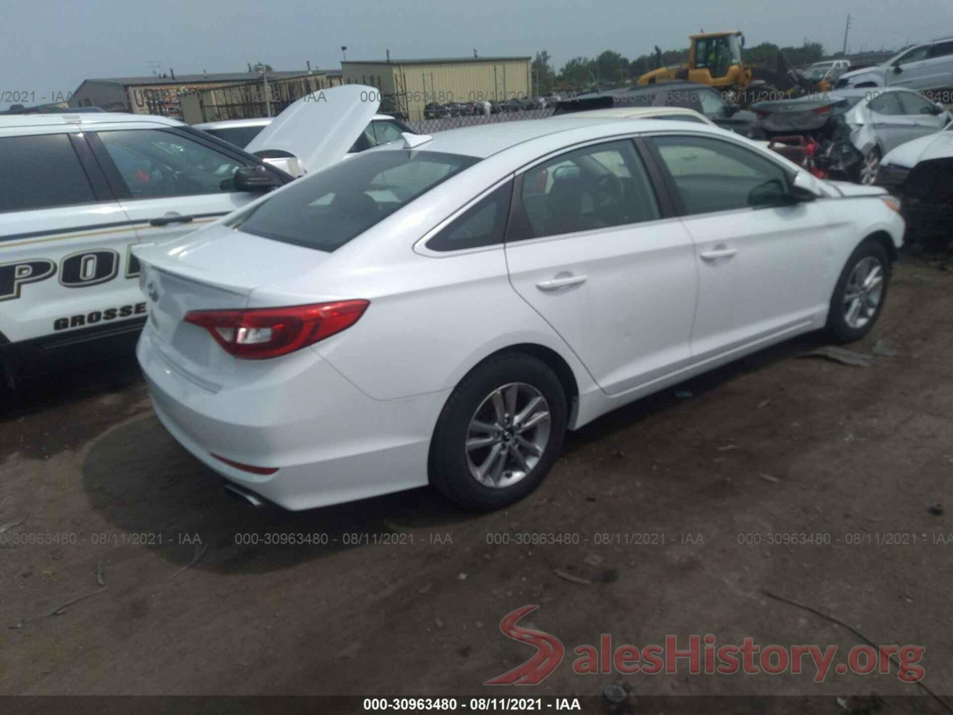 5NPE24AF8GH262923 2016 HYUNDAI SONATA