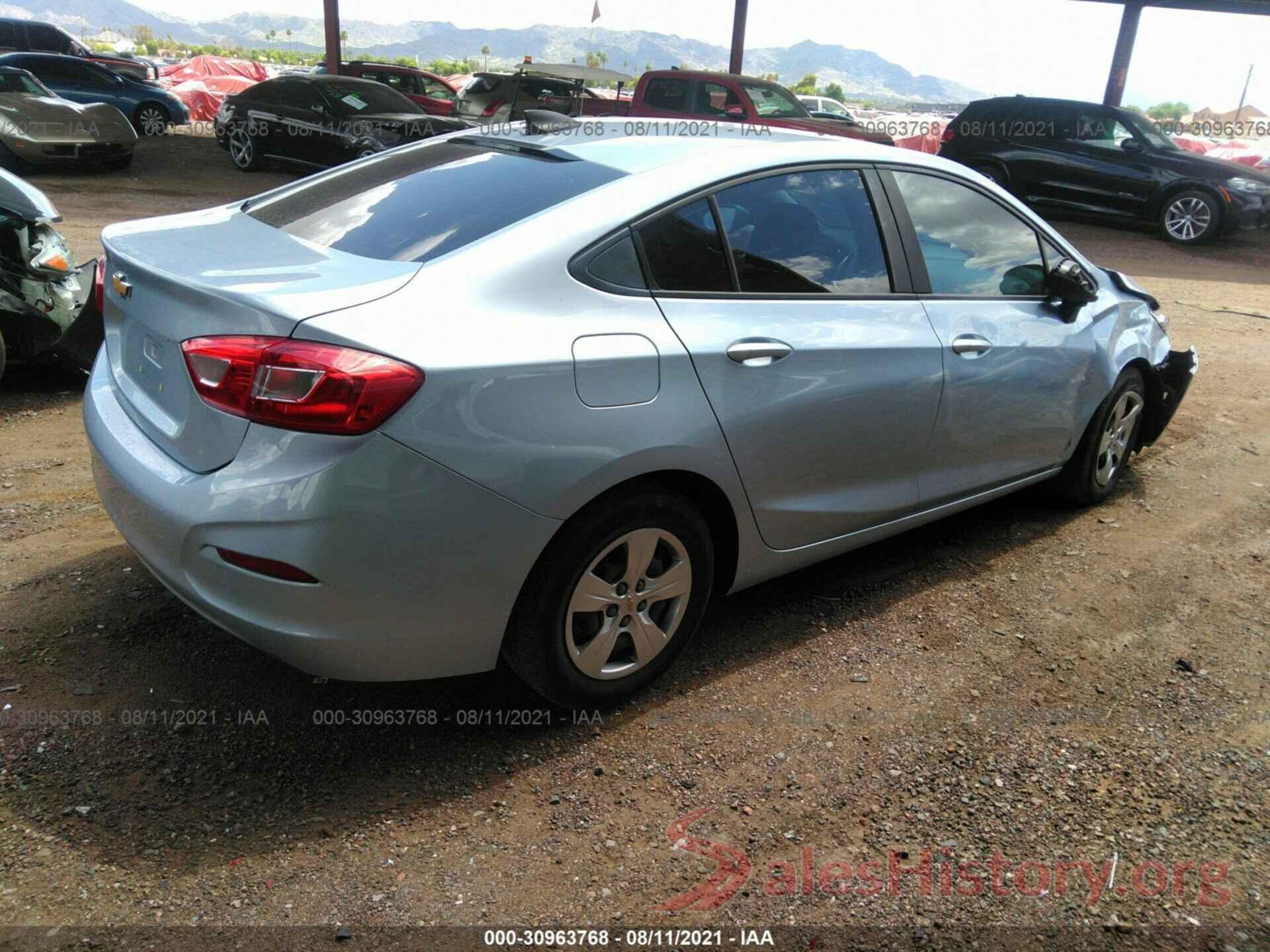 1G1BC5SM9H7148124 2017 CHEVROLET CRUZE